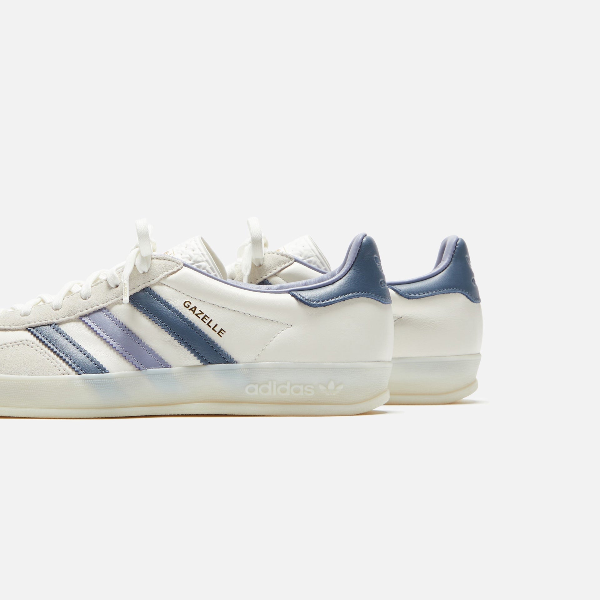 adidas Gazelle Indoor - White / Preloved Ink Kith Europe adidas Gazelle Indoor - White / Preloved Ink Kith Europe