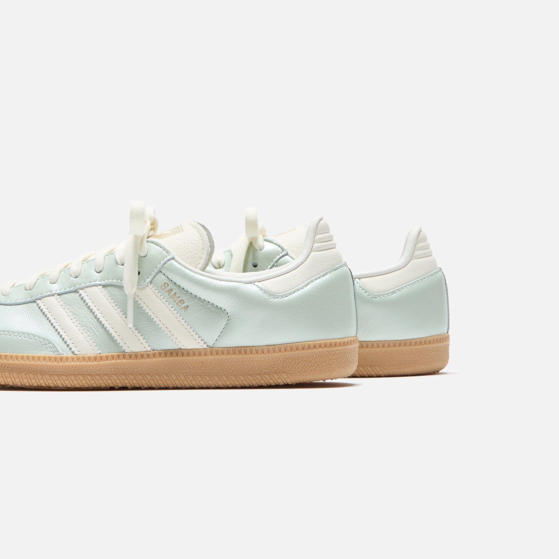 adidas WMNS Samba OG - Linen Green Metallic / Off White / Cyber Metallic