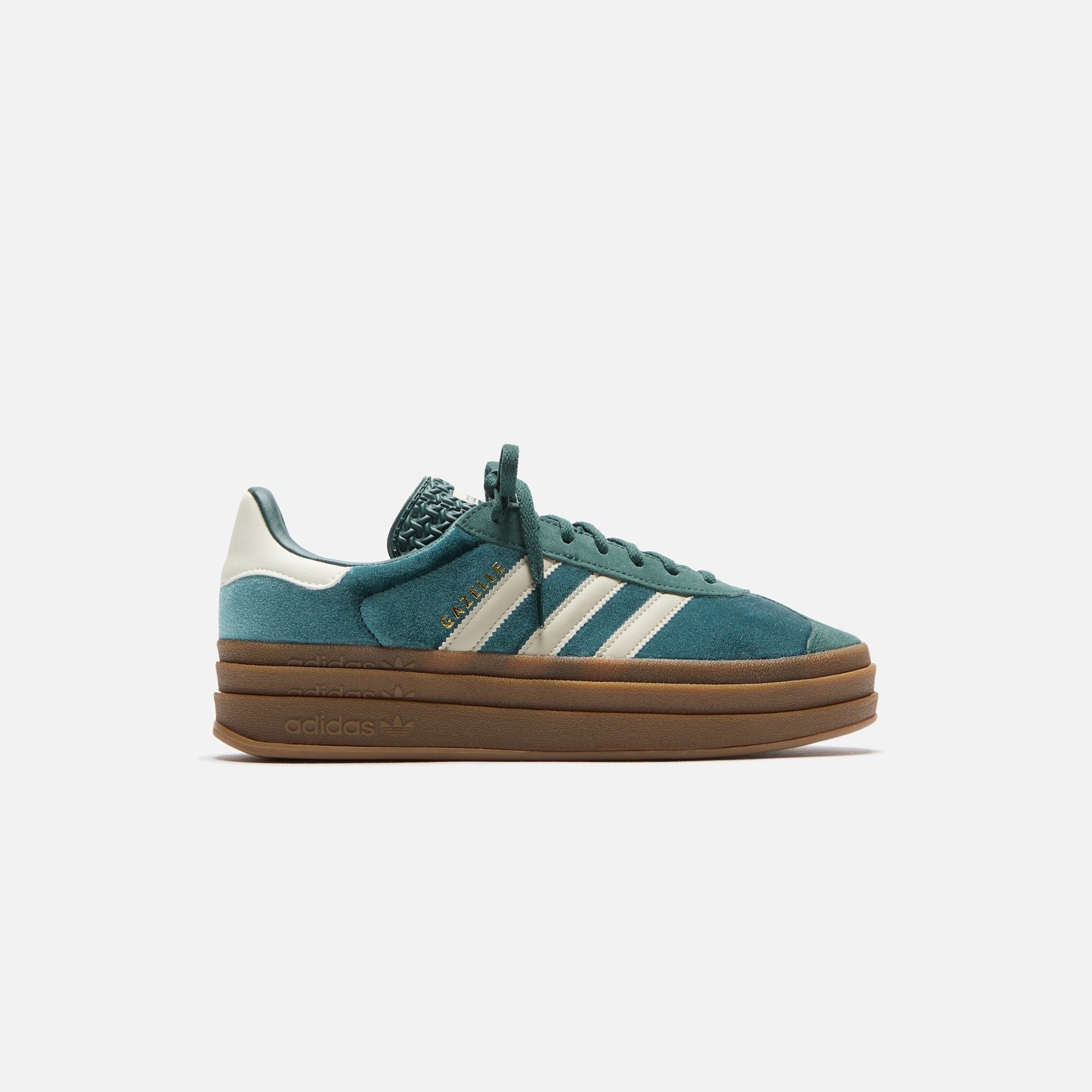 adidas WMNS Gazelle Bold - Mineral Green / Putty Grey / Mineral Green Kith Europe adidas WMNS Gazelle Bold - Mineral Green / Putty Grey / Mineral Green Kith Europe