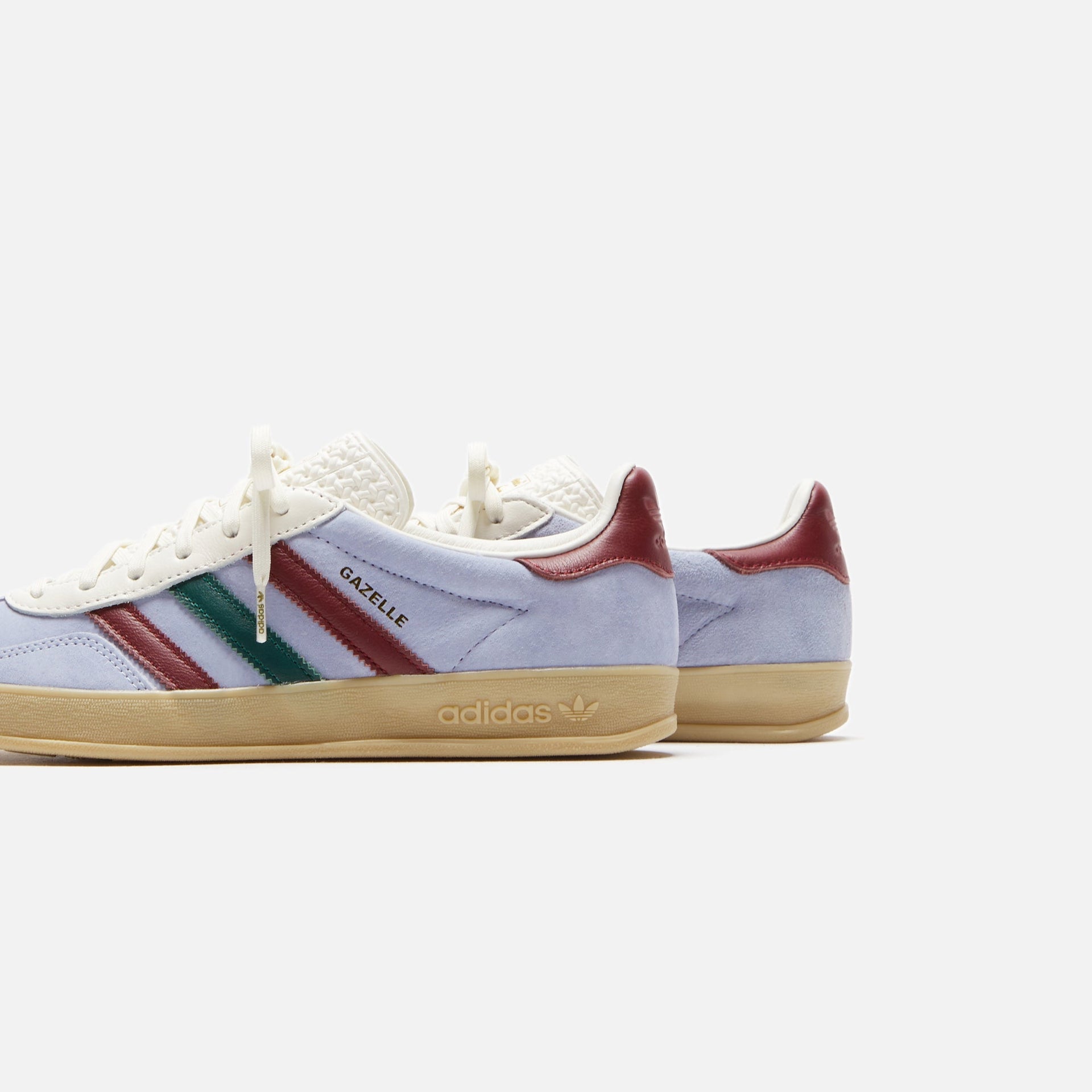 adidas Gazelle Indoor - Blue Dawn / Collegiate Burgundy / Collegiate Green