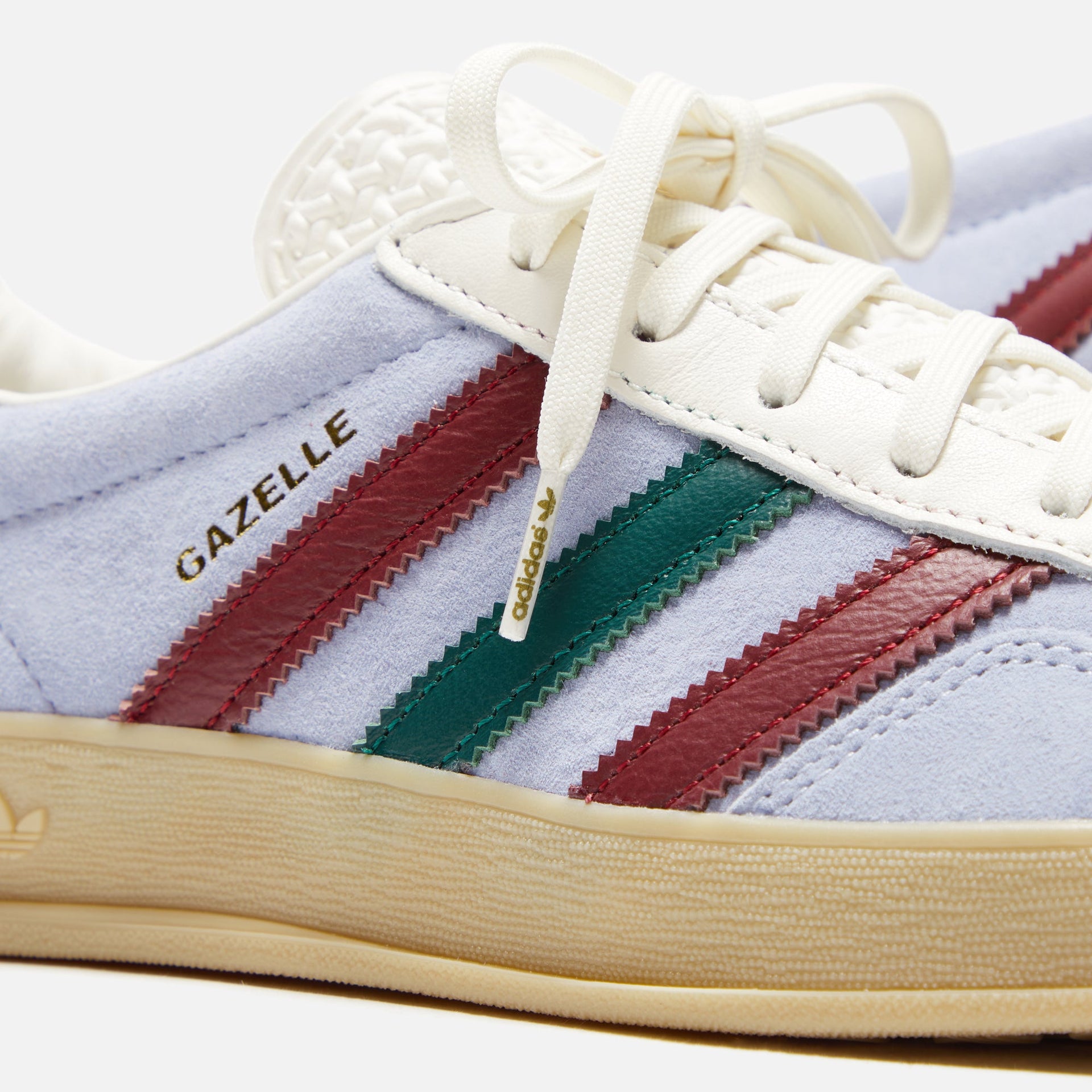 adidas Gazelle Indoor - Blue Dawn / Collegiate Burgundy / Collegiate Green