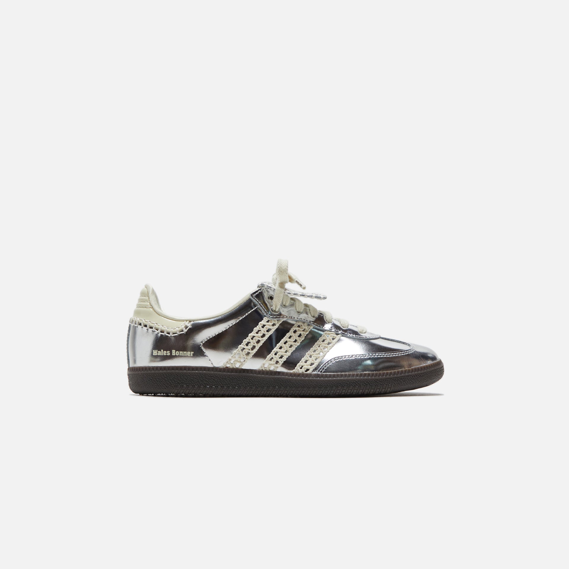 adidas x Wales Bonner Samba - Metallic Silver / Cream / White / Grey