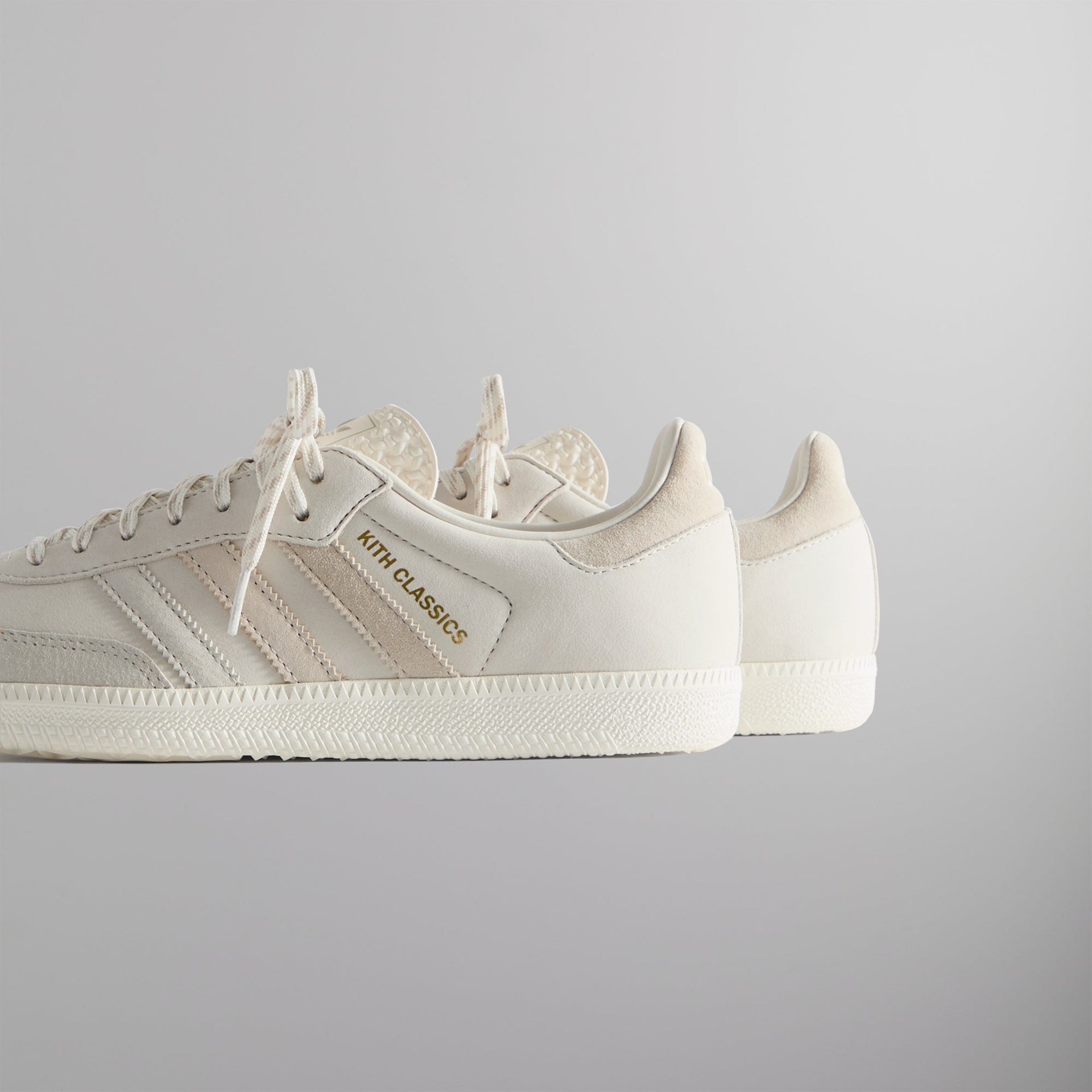 Kith Classics for adidas Originals Samba - Cloud White / Off White / Orbit Grey