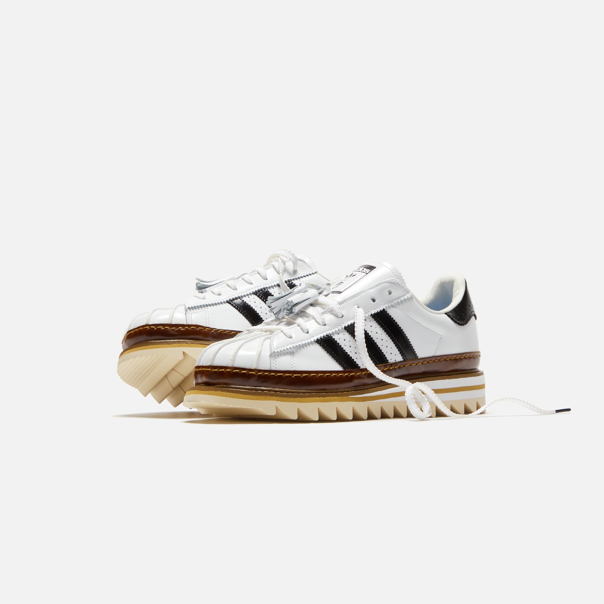 エイチ adidas x Edison Chen Clot Superstar - Cloud White / Core