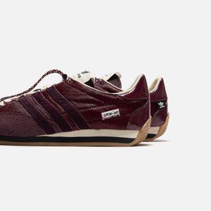 adidas x SFTM Country OG - Maroon / Core Black / Cream White