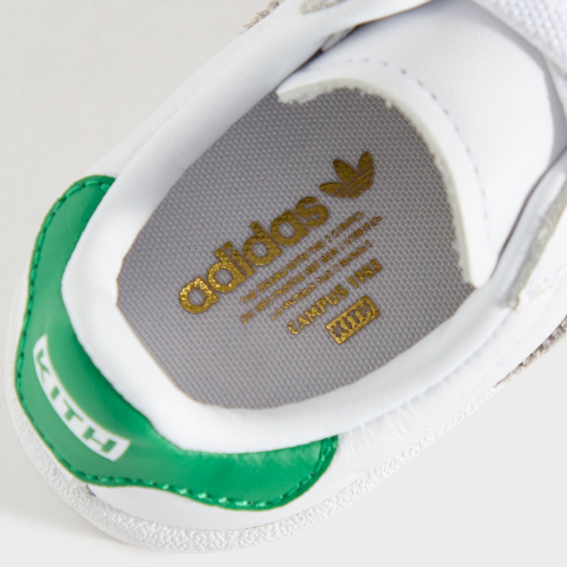 Kith Kids Classics for adidas Originals TD Campus 80s - White / Fairway Green