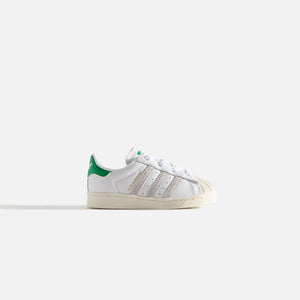 Kith Kids Classics for adidas Originals TD Superstar - White / Fairway Green