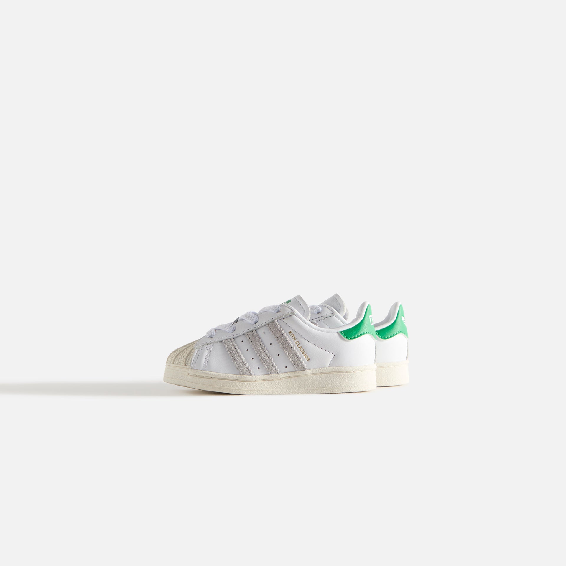 Kith Kids Classics for adidas Originals TD Superstar - White / Fairway Green