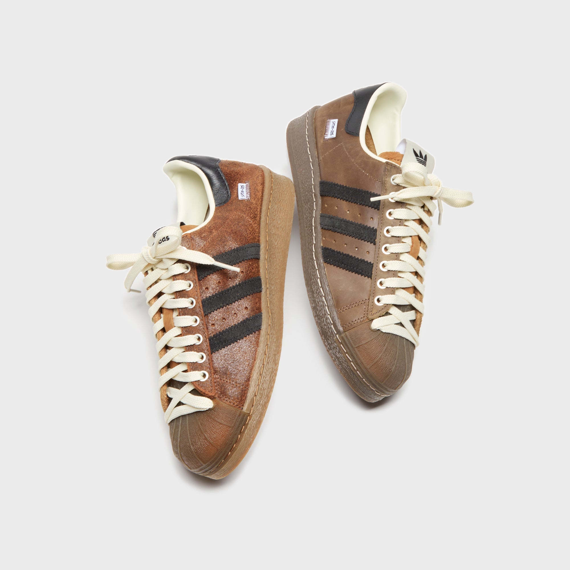 Adidas Superstar 82 SFTMブラウン/ブラック adidas Superstar 82 SFTM - Mute Brown / Black – Kith Europe