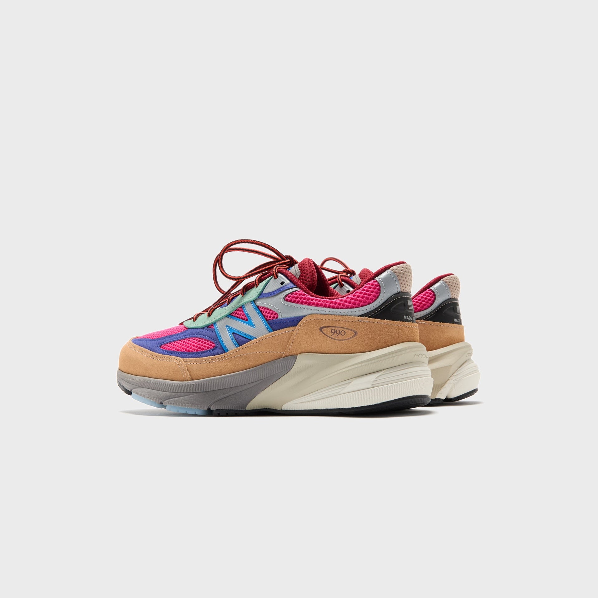 New Balance x Action Bronson 990v6 - Hi-Pink / Royal Blue