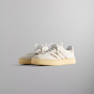 The 8th St Gazelle Indoor by Ronnie Fieg for adidas Originals & Clarks Originals - Crystal White / Brown