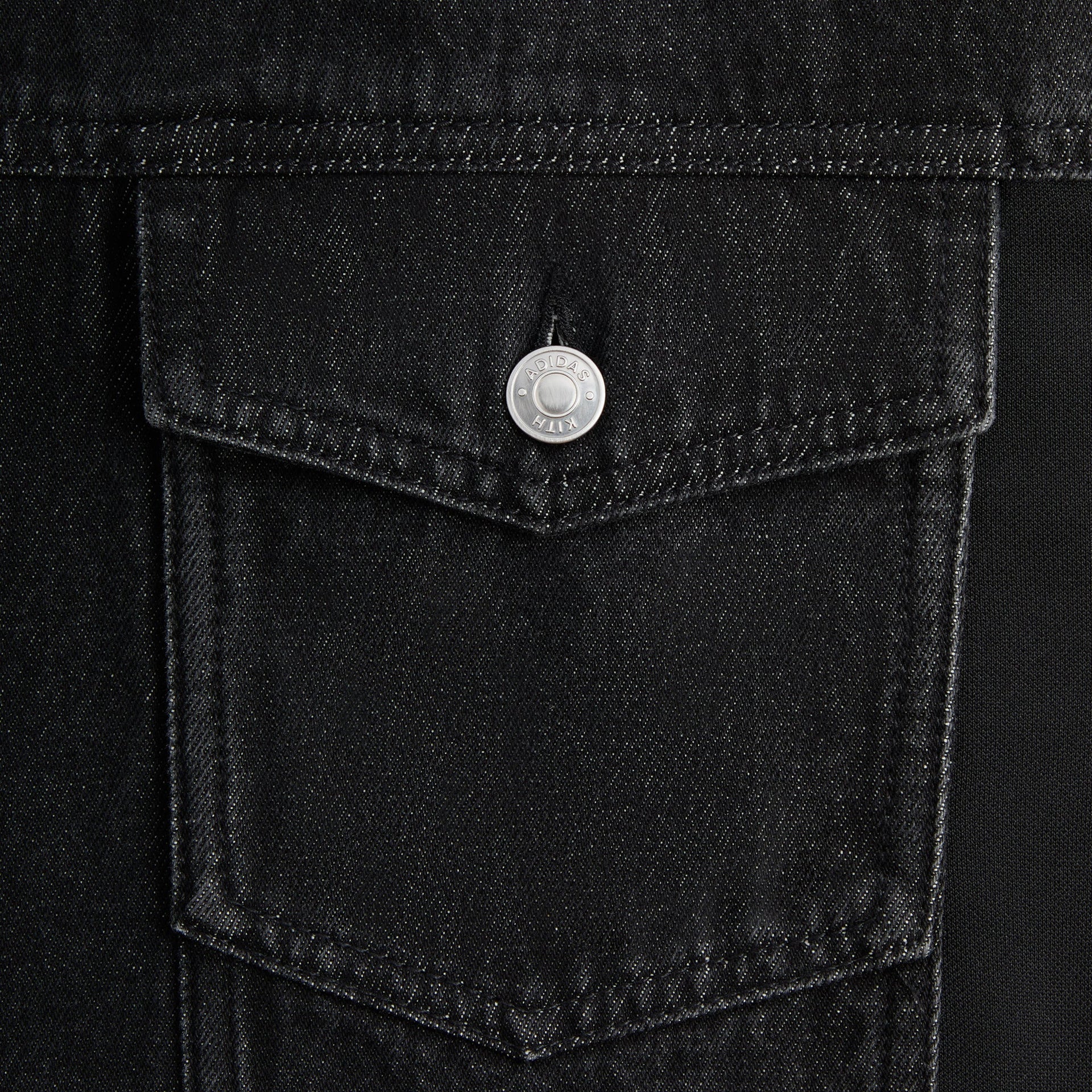 Kith for adidas Football Denim Jacket - Black