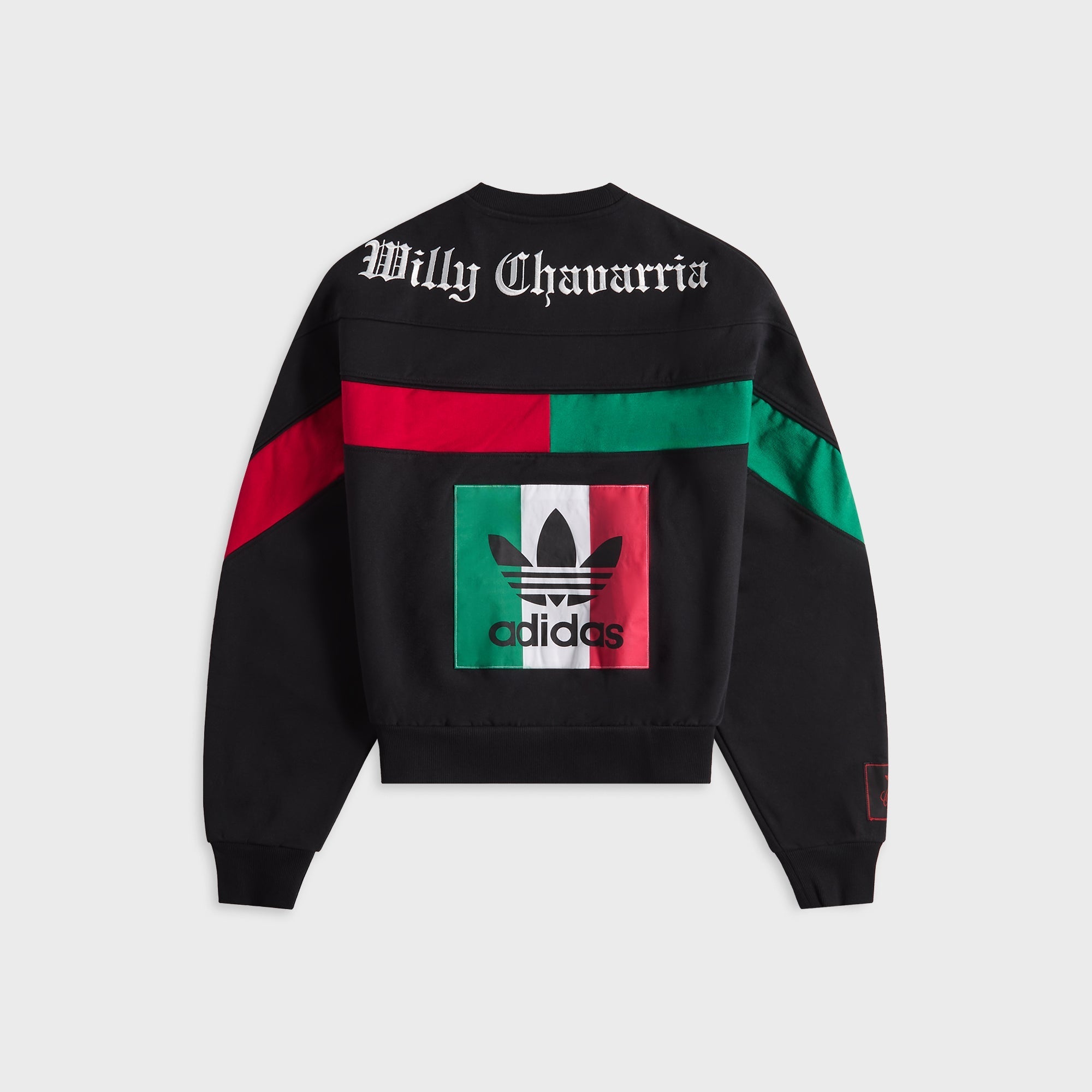 ウィリー・チャバリア × アディダス スウェット adidas x Willy Chavarria Bball Fleece Crewneck Sweatshirt - Black