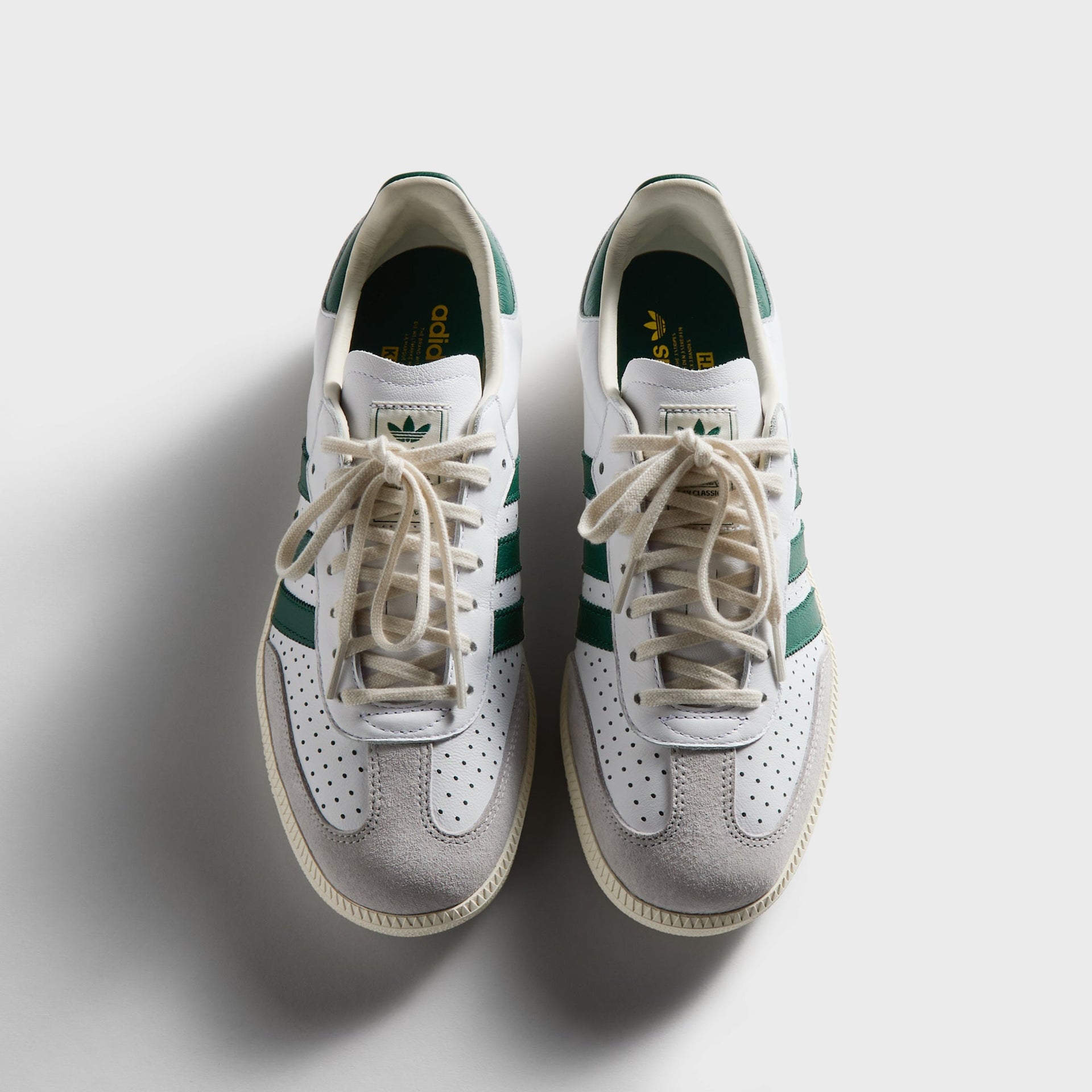 Kith Classics for adidas Originals Samba - White / Collegiate Green / Off White