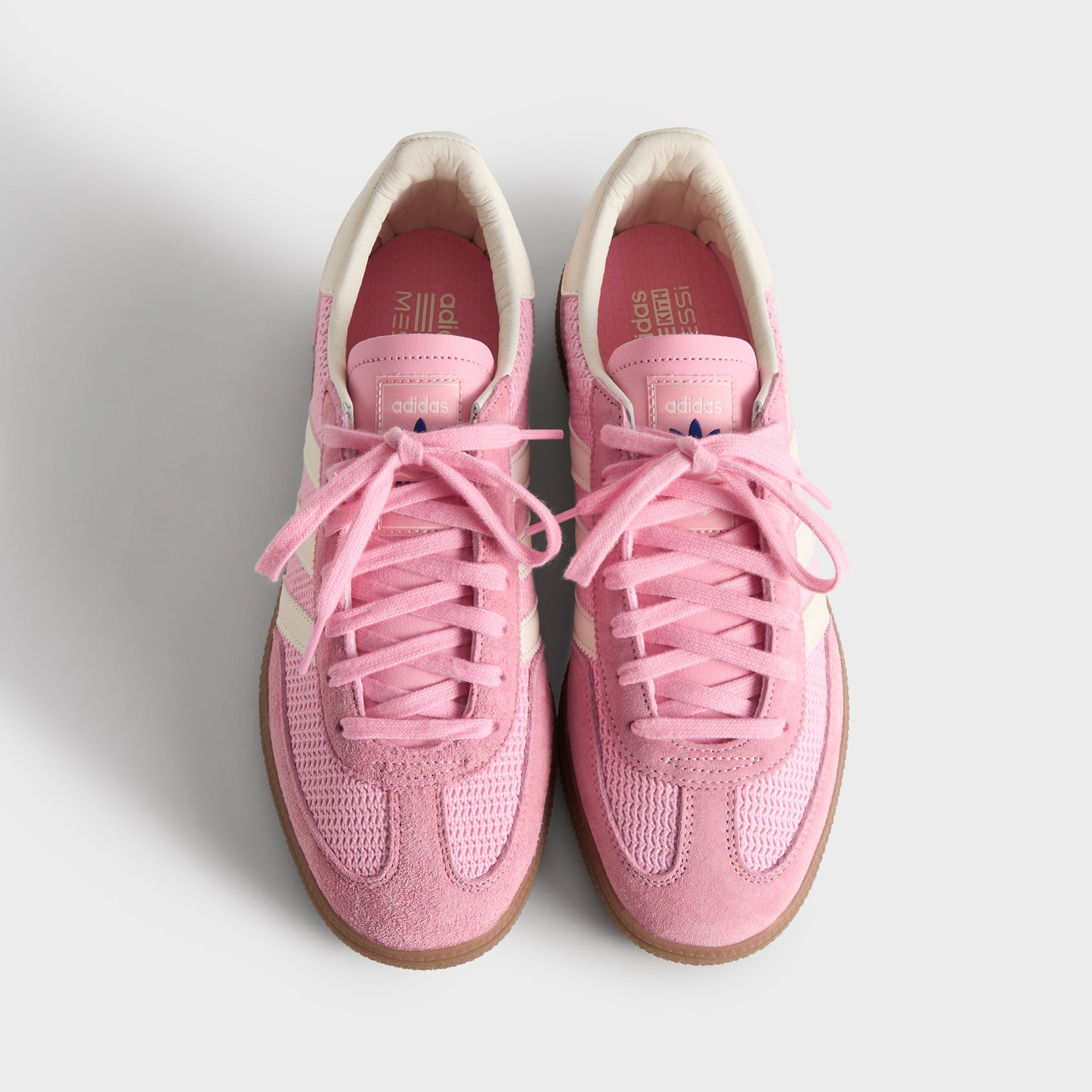 Kith & Messi for adidas Football Handball Spezial - Light Pink / Off White / Gum