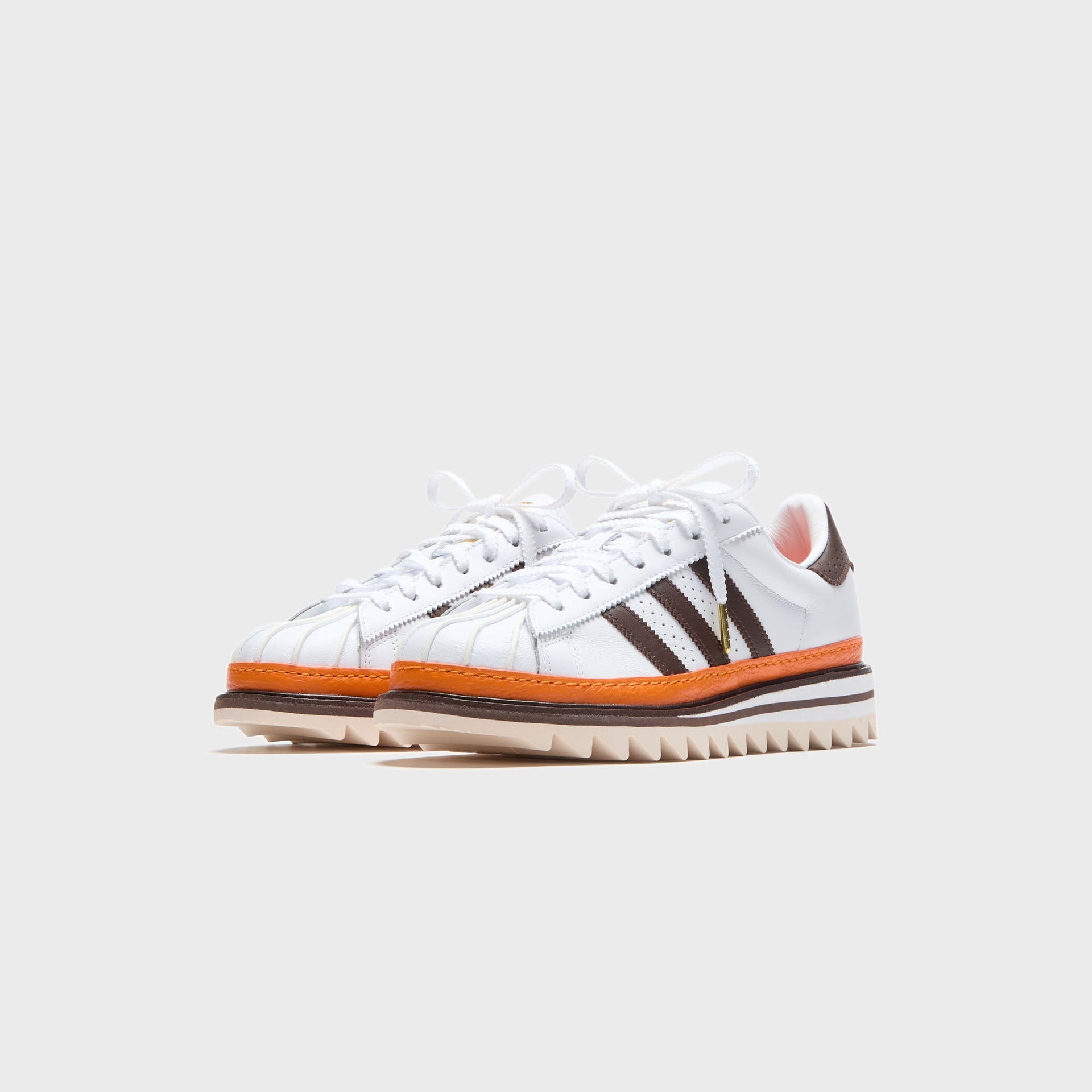 adidas x CLOT Superstar - White / Coffee / Uniora