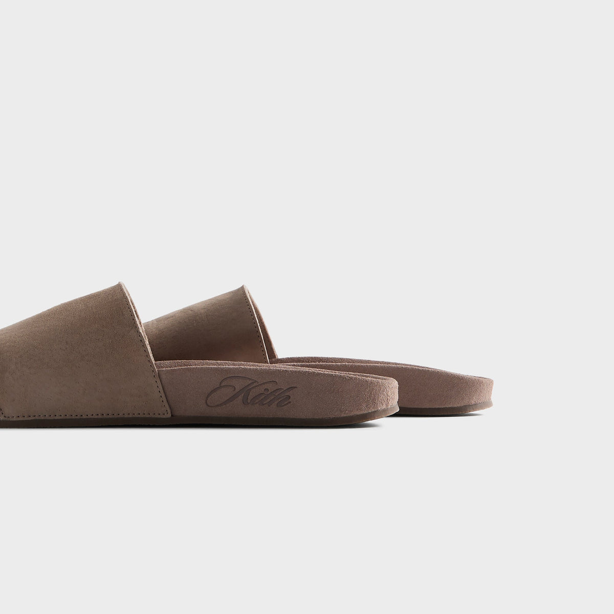 Kith Women Classics for adidas Originals Adilette - Chalky Brown