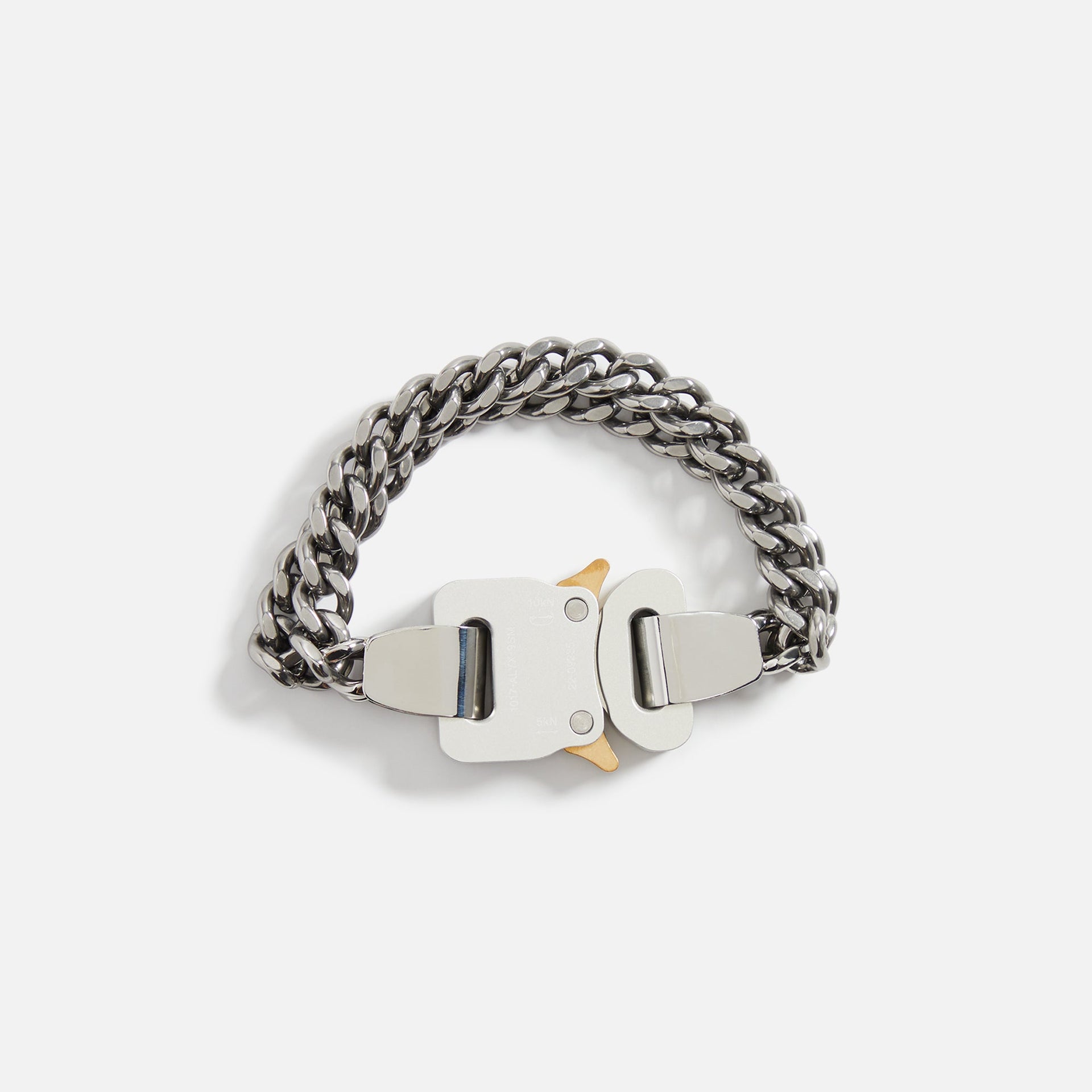 1017 Alyx 9SM 2X Chain Buckle Bracelet - Silver