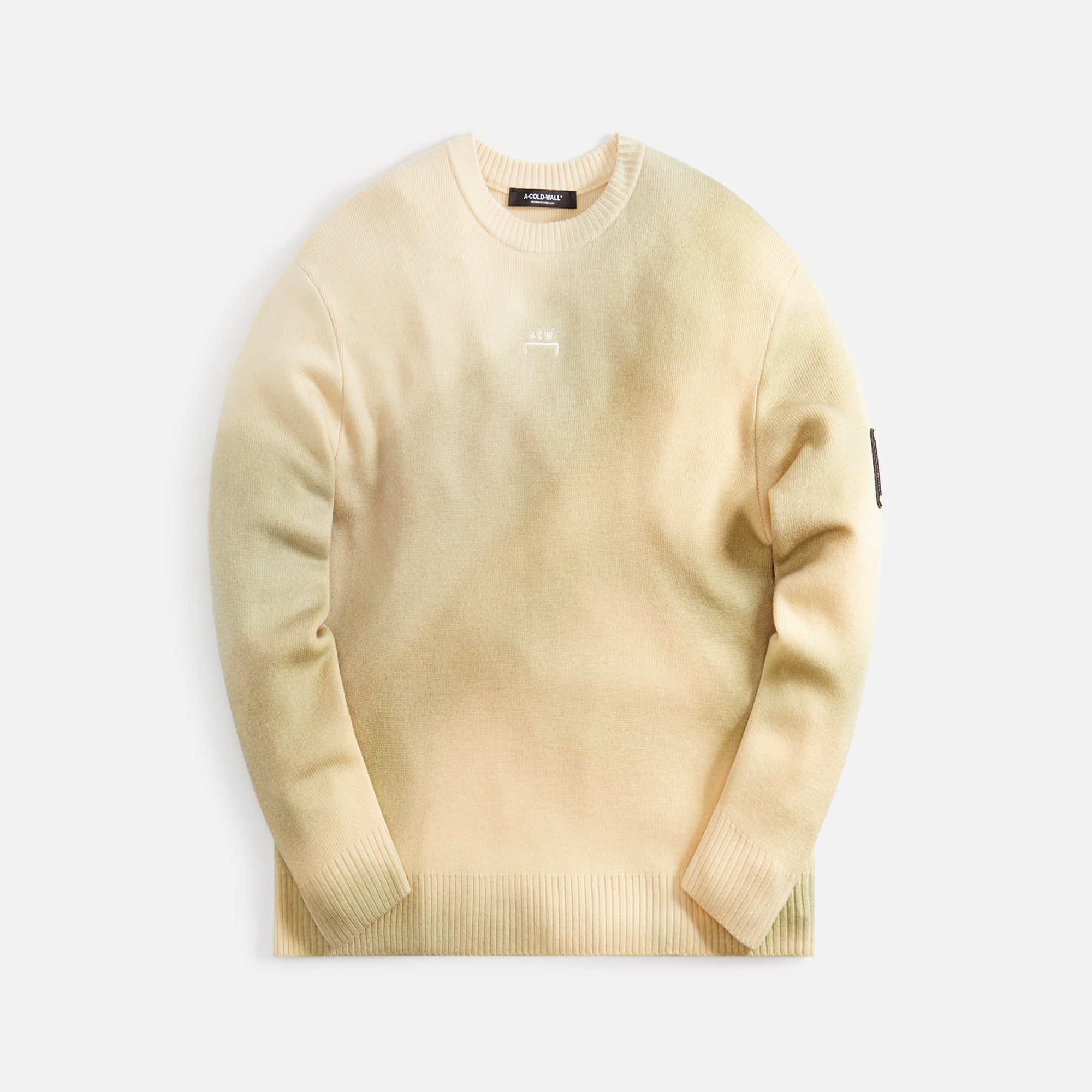 A-Cold-Wall* Gradient Knit Sweater - Bone – Kith Europe