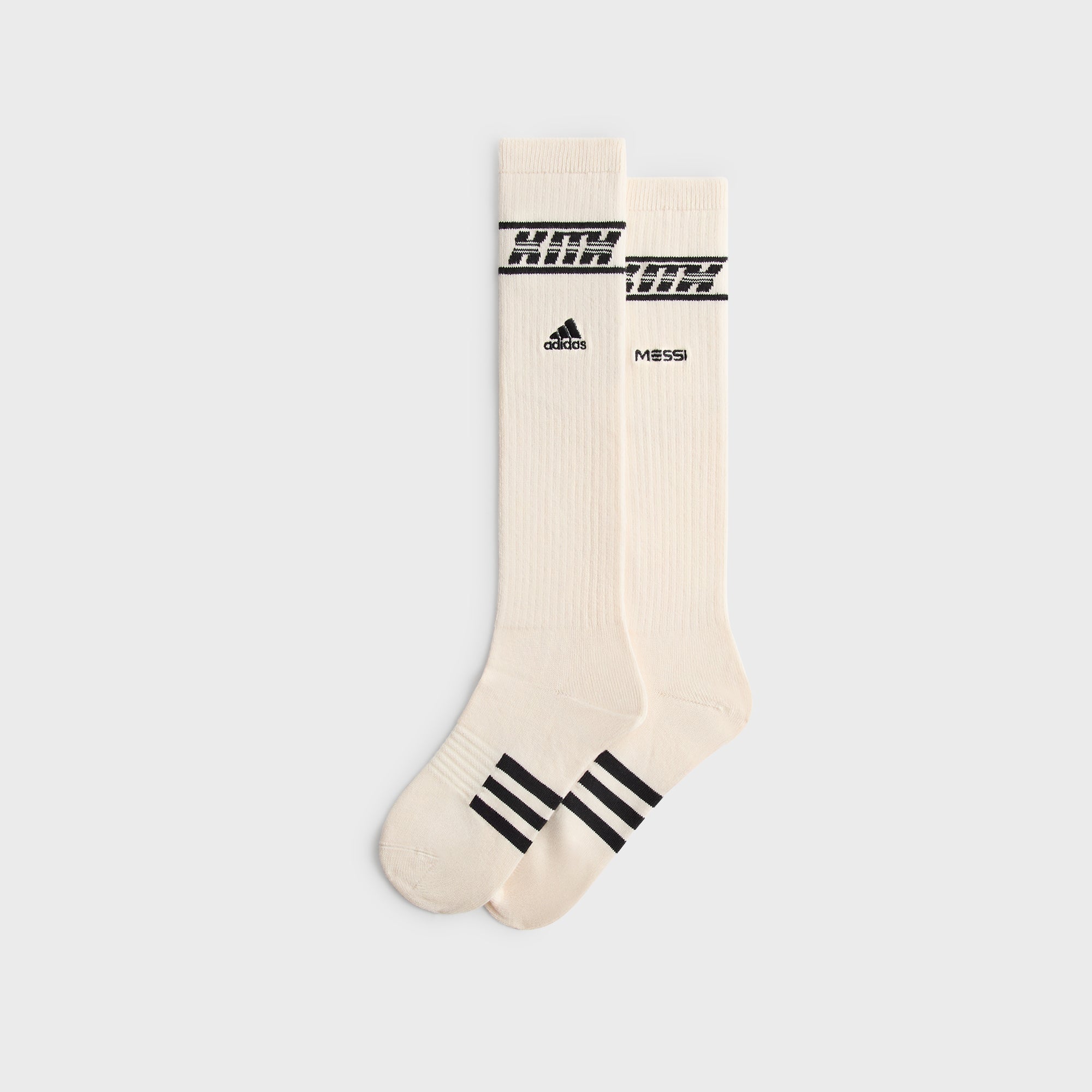 Kith & Messi for adidas Football Thigh Socks - Sandrift – Kith Europe