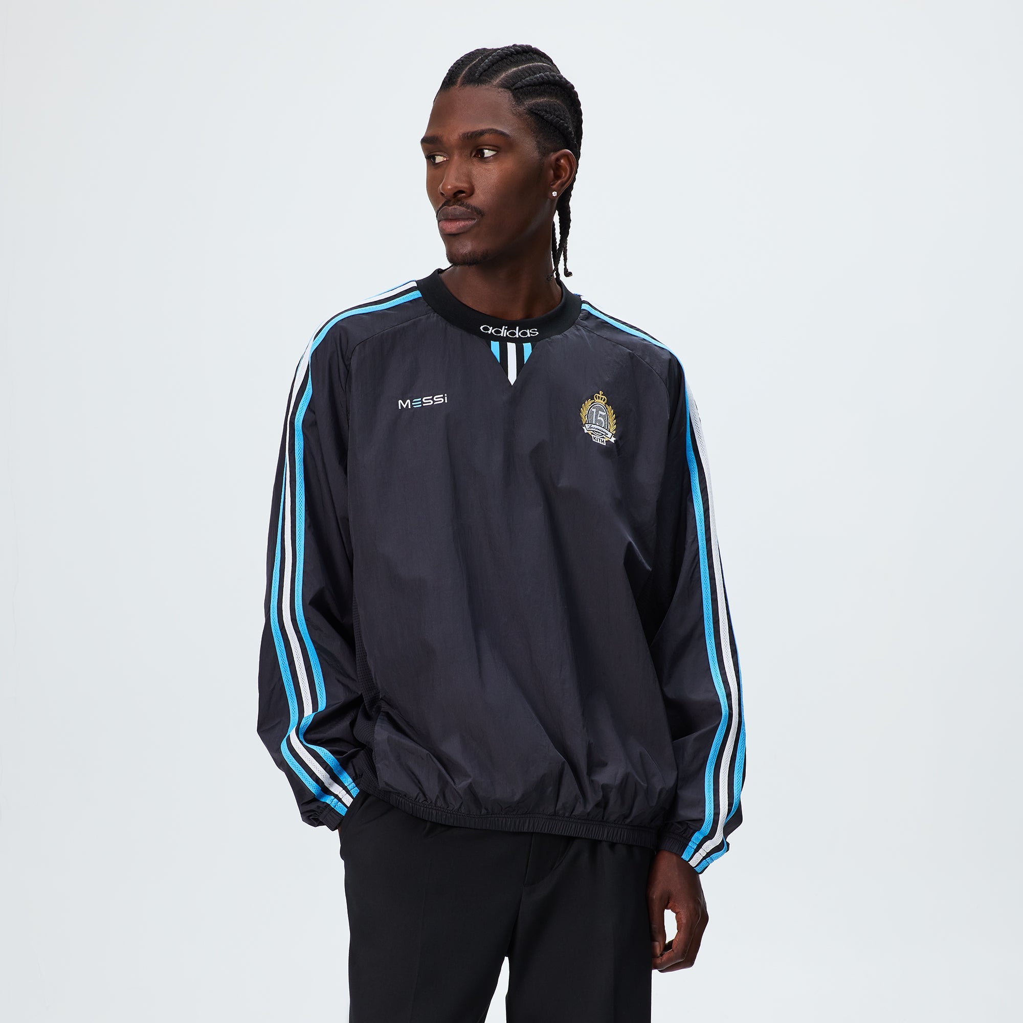 Kith & Messi for adidas Football Track Pullover - Black – Kith Europe