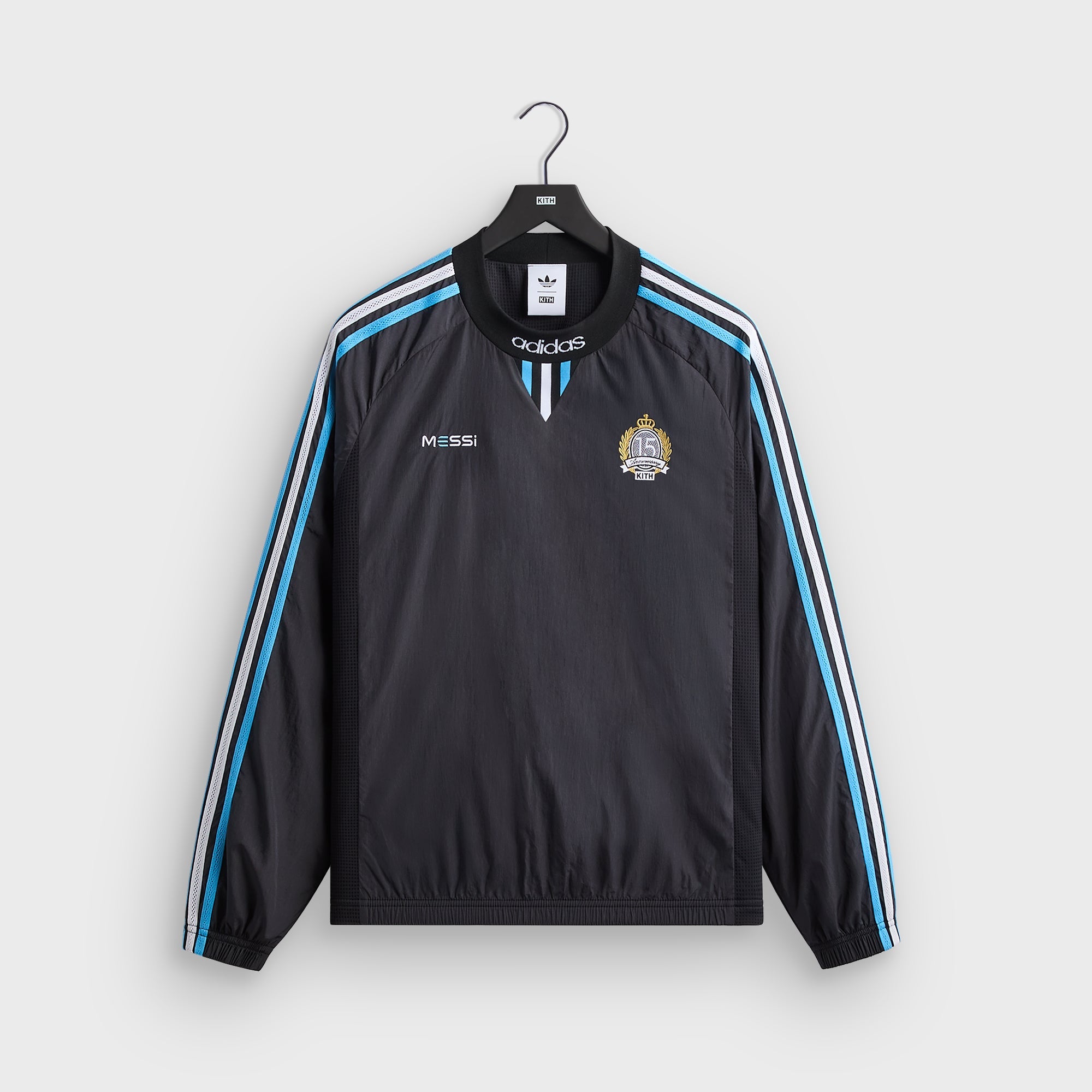 Kith & Messi for adidas Football Track Pullover - Black – Kith Europe