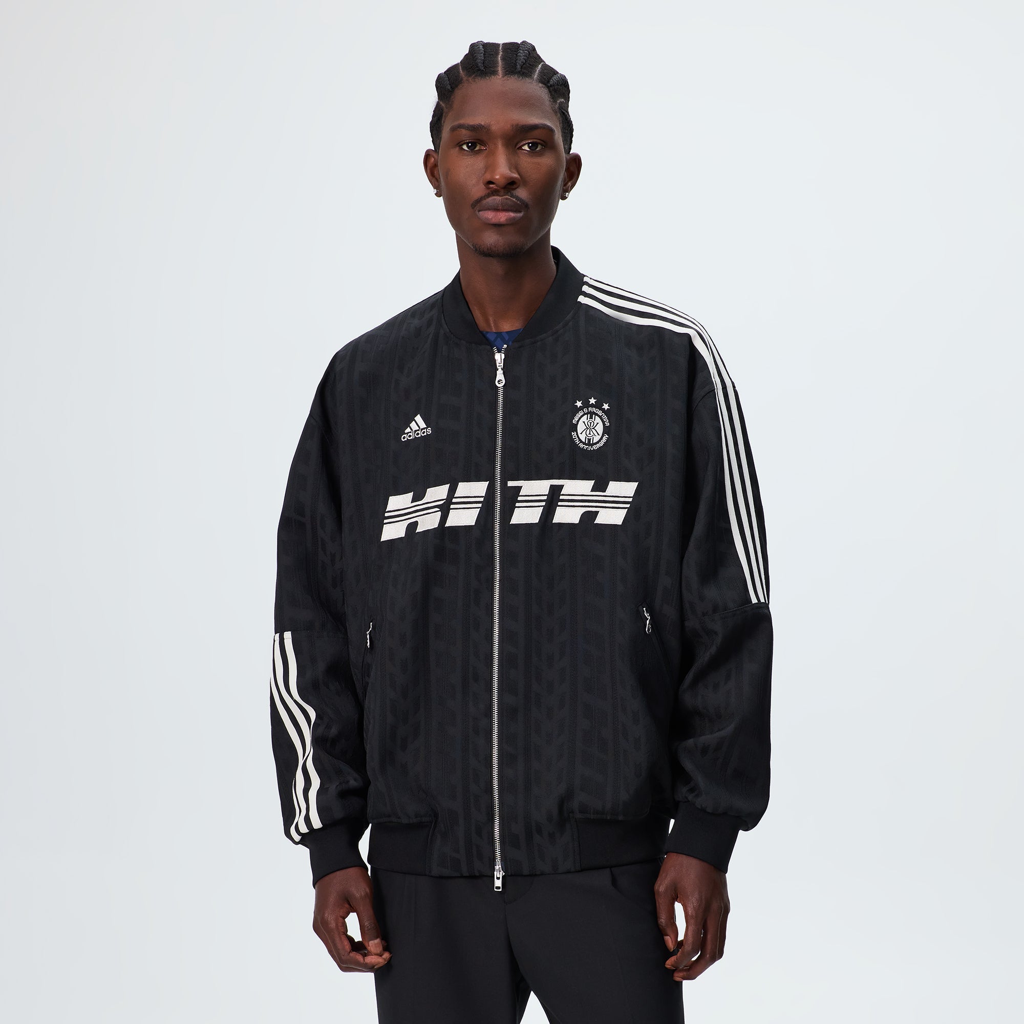 ジャケット・アウター Kith & Messi Bomber Jacket Kith & Messi for adidas Football Bomber Jacket - Black – Kith Europe