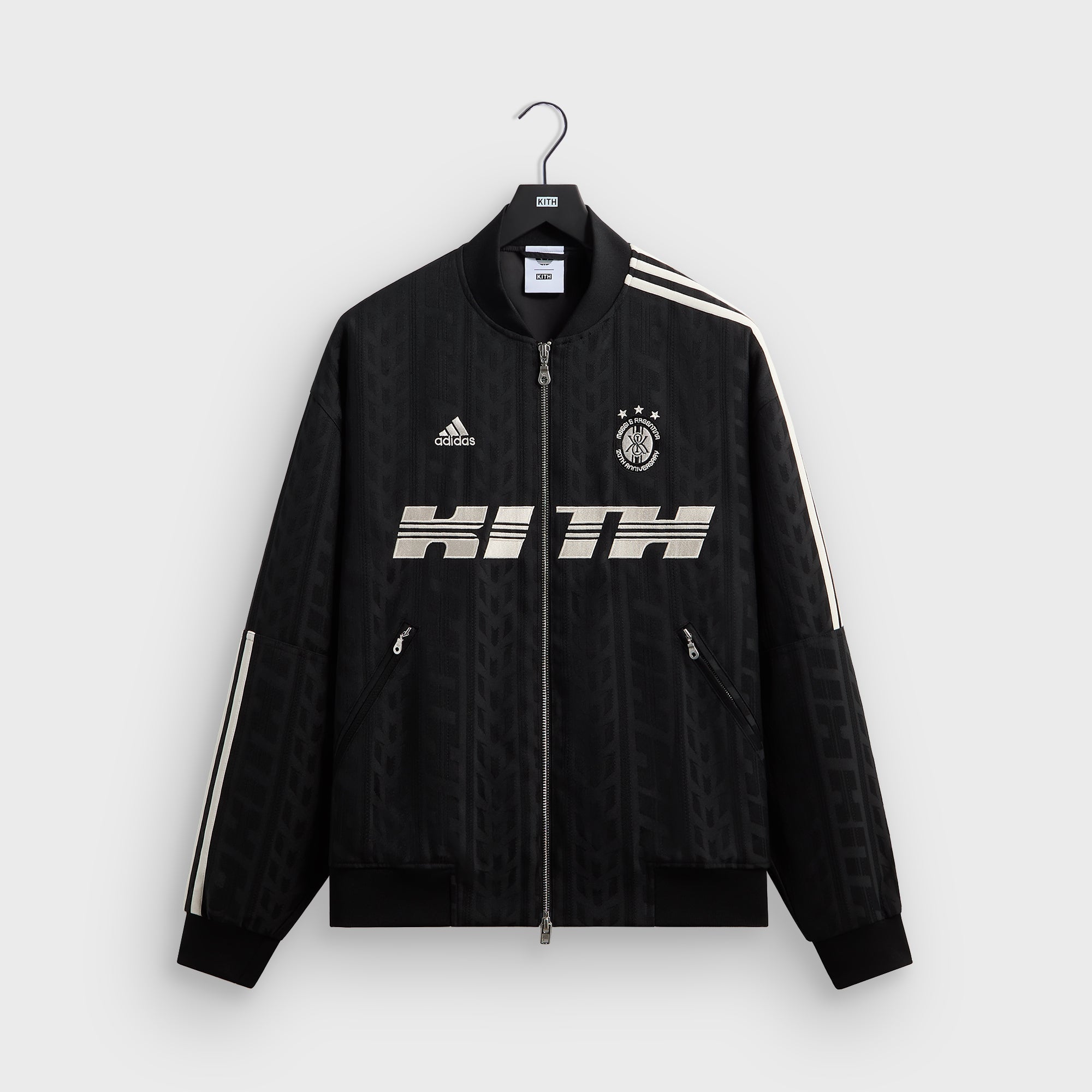 ジャケット・アウター Kith & Messi for adidas Bomber Jacket XL Kith & Messi for adidas Football Bomber Jacket - Black – Kith Europe
