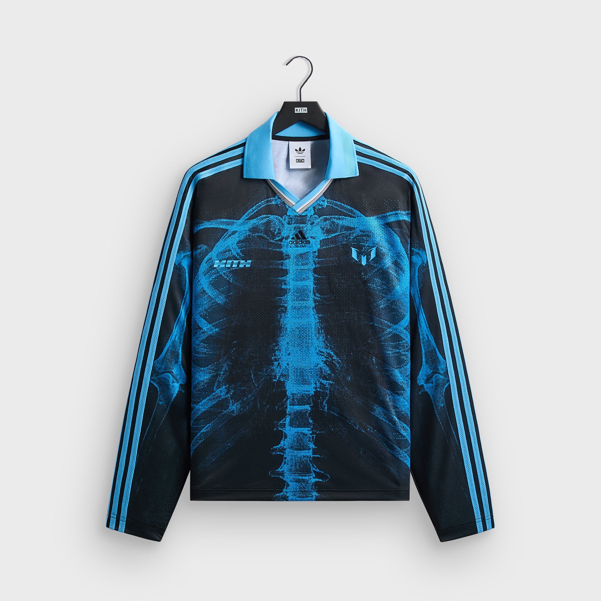 ジャケット・アウター KITH & Messi for  Denim Jacket Kith & Messi for adidas Football Denim Jacket - Aurora / Ink