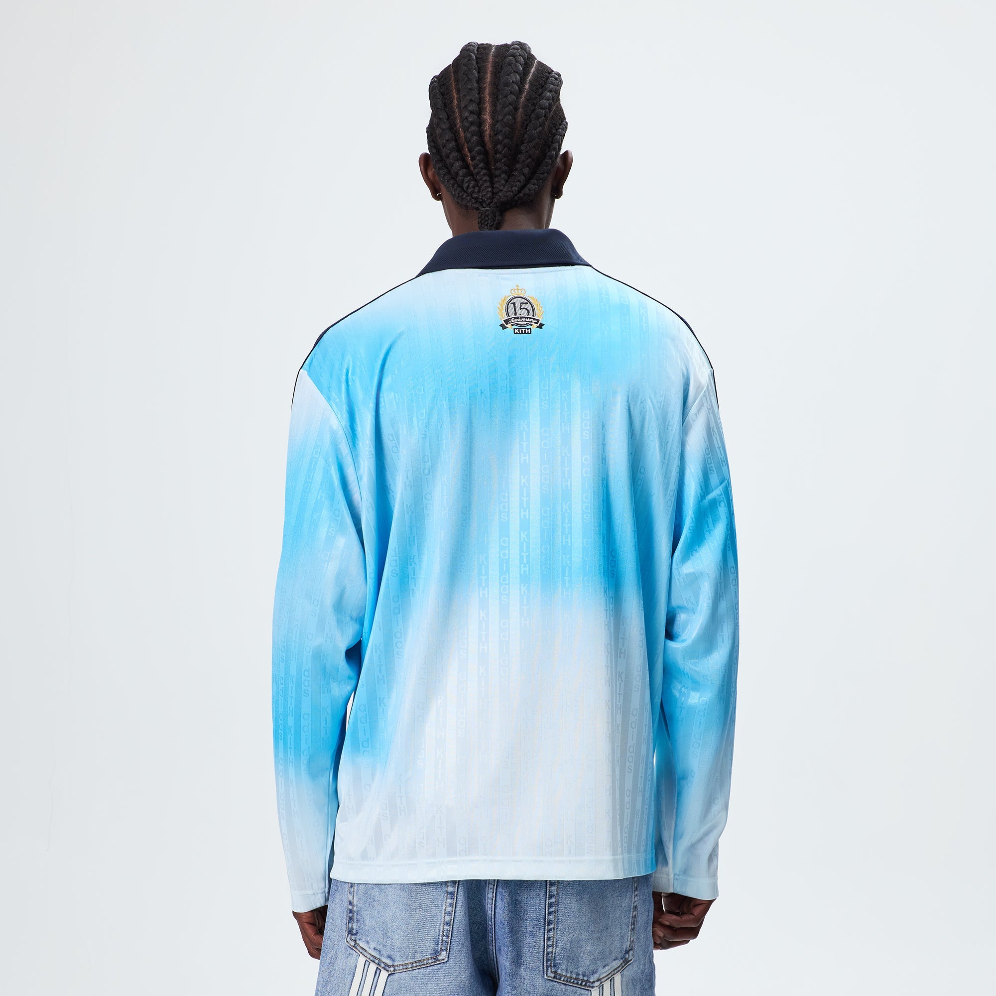 Kith & Messi for adidas Football Blue Goalkeeper Long Sleeve Tee