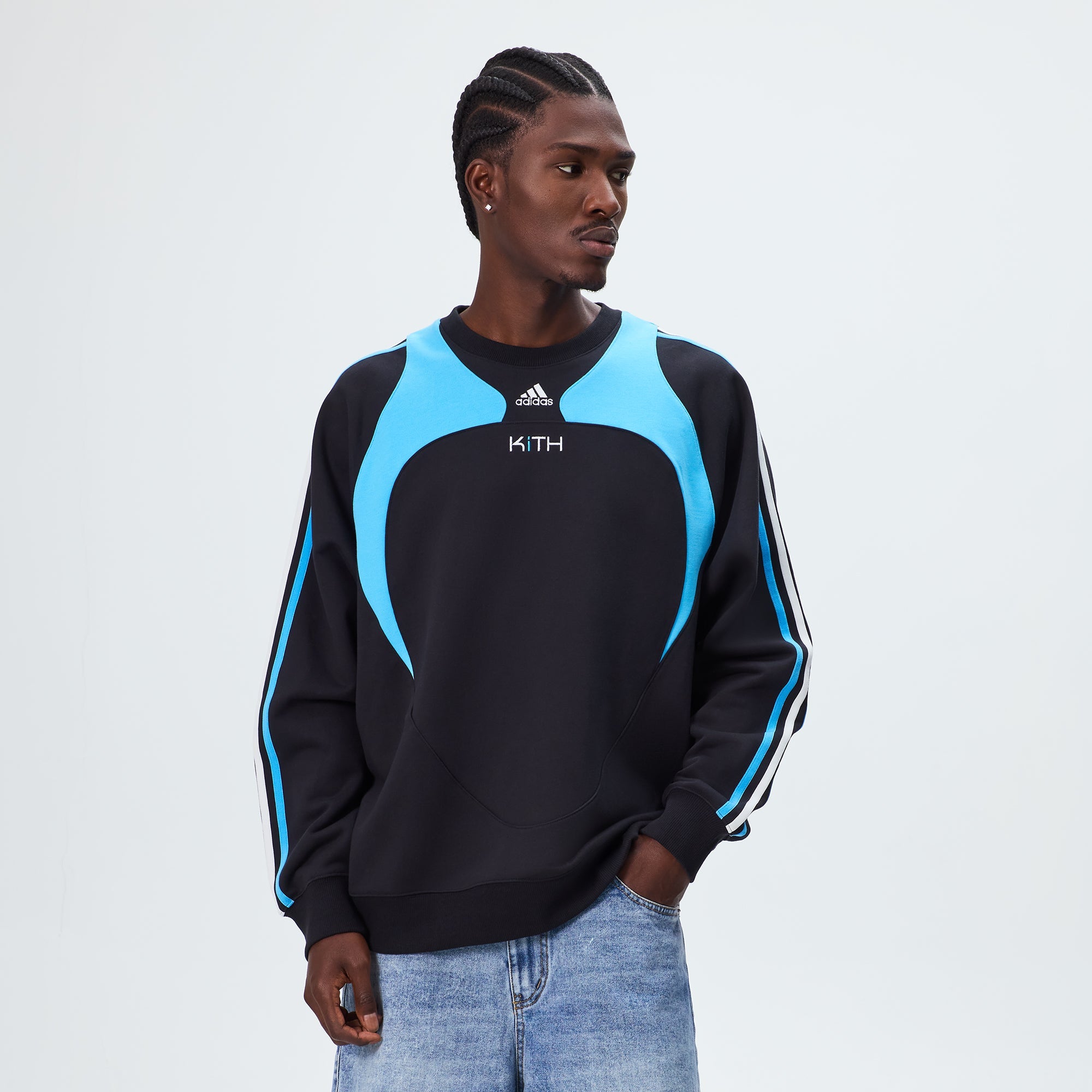 Kith & Messi for adidas Football Fleece Sweater - Black – Kith Europe