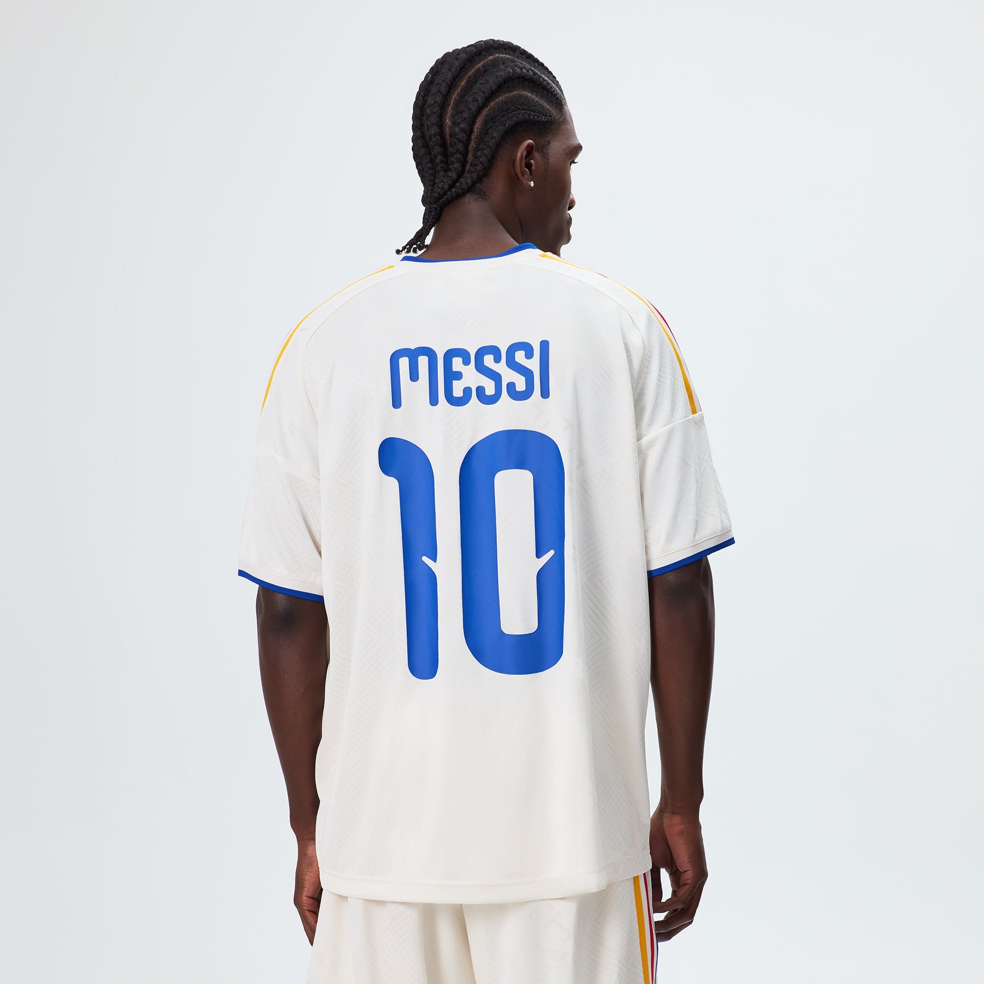 Kith & Messi for adidas Football Jersey - Chalk White – Kith Europe