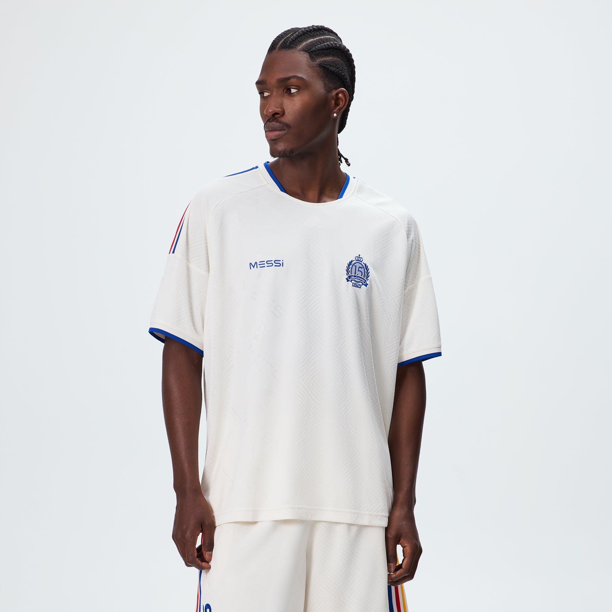 Kith & Messi for adidas Football Jersey - Chalk White – Kith Europe