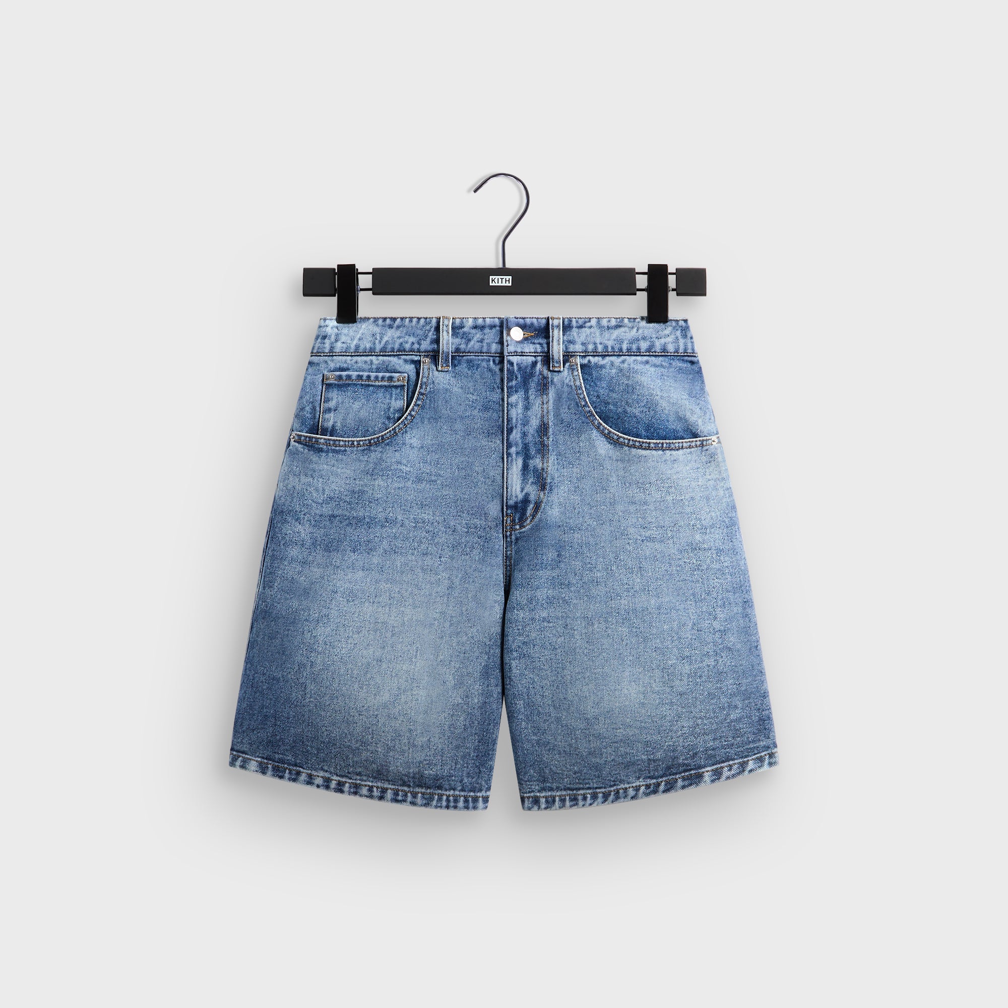Kith & Messi for adidas Football Denim Short - Aurora / Ink – Kith