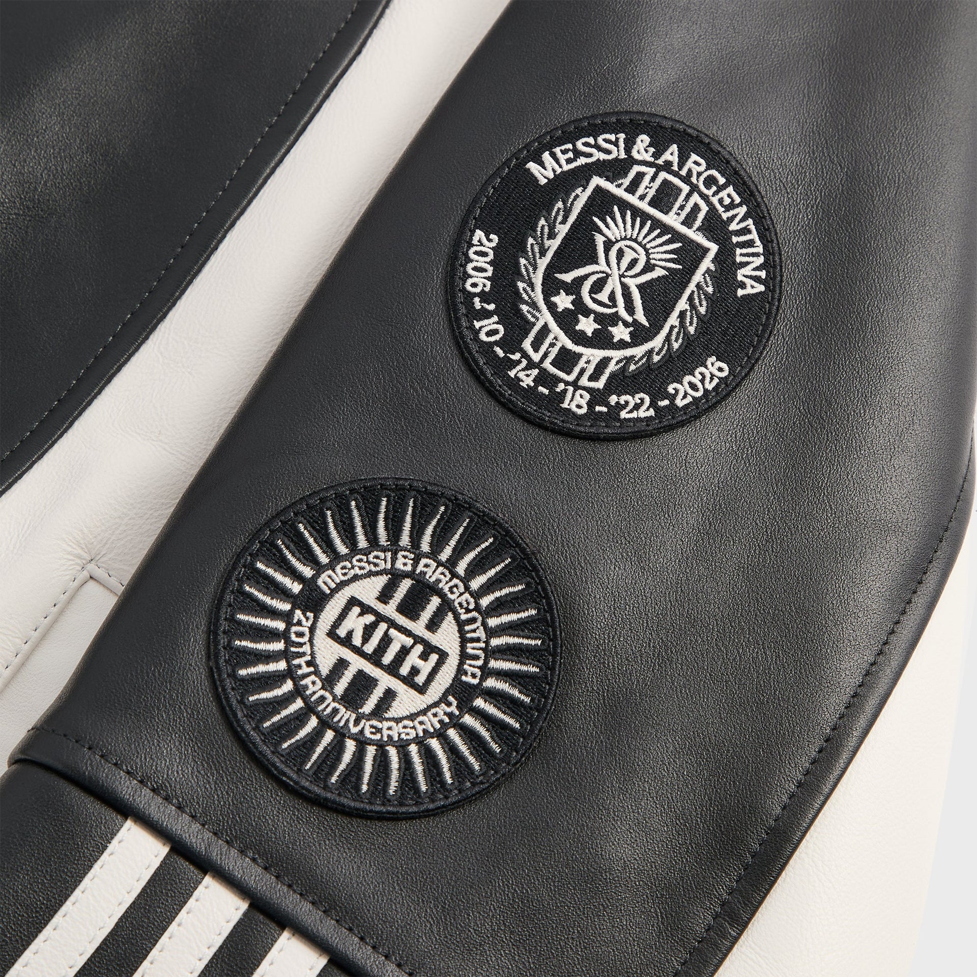 Kith & Messi for adidas Football Leather Biker Jacket - Multi