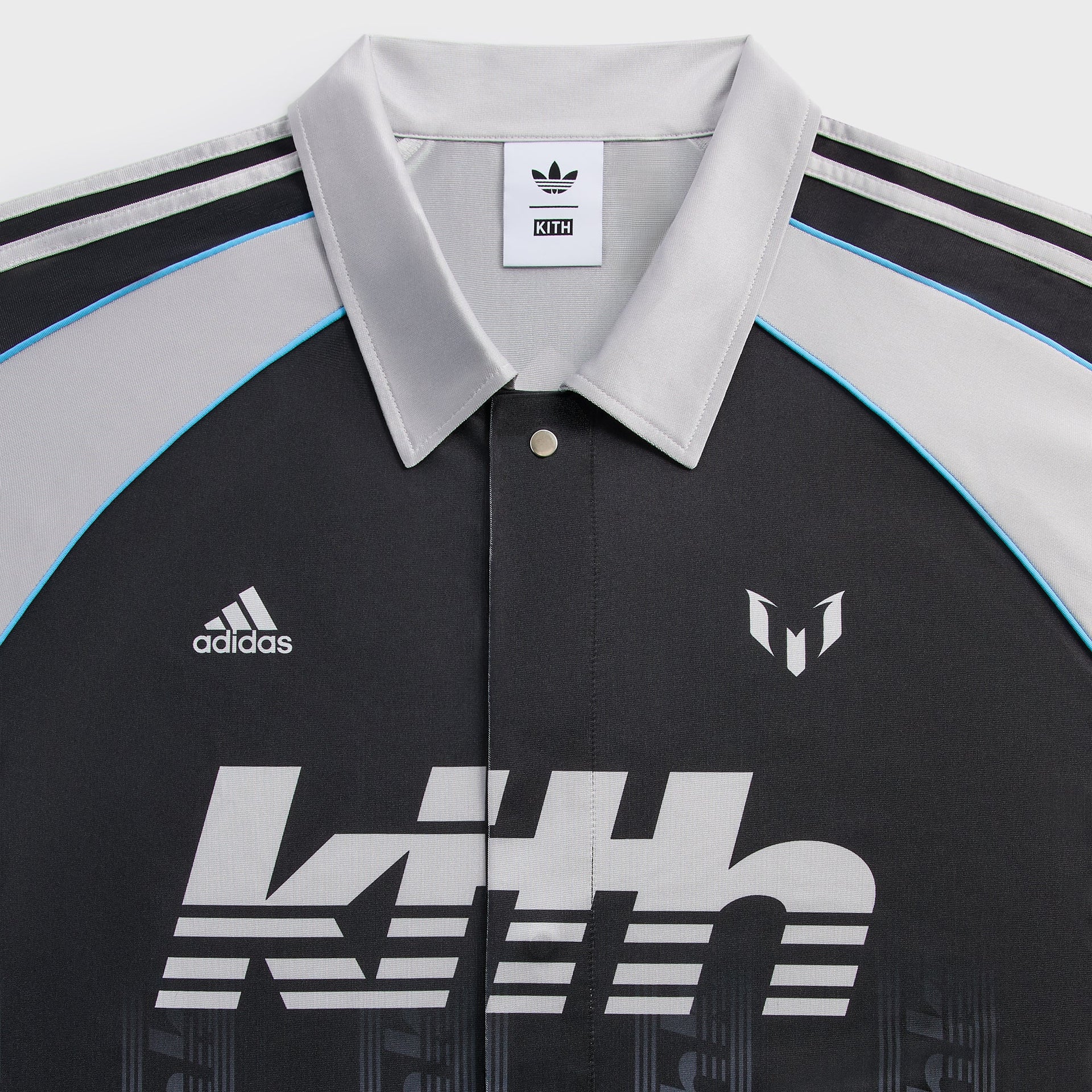 Kith & Messi for adidas Football Printed Jersey Shirt - Black