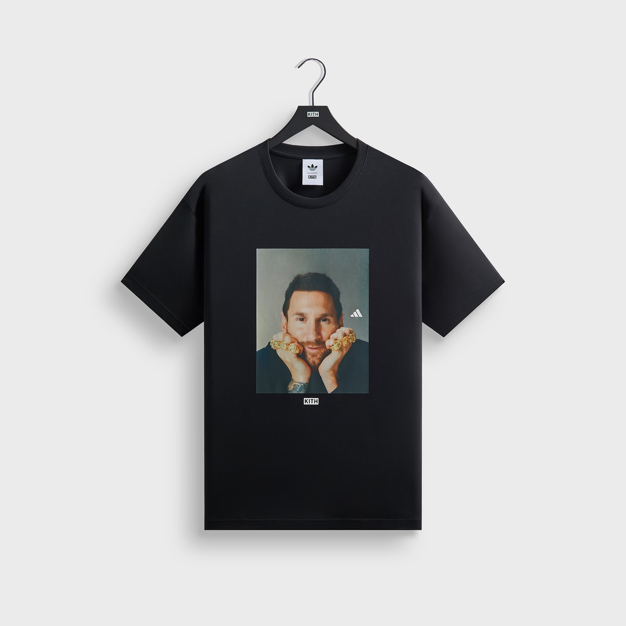 Kith & Messi for adidas Football Graphic Tee - Black – Kith Europe