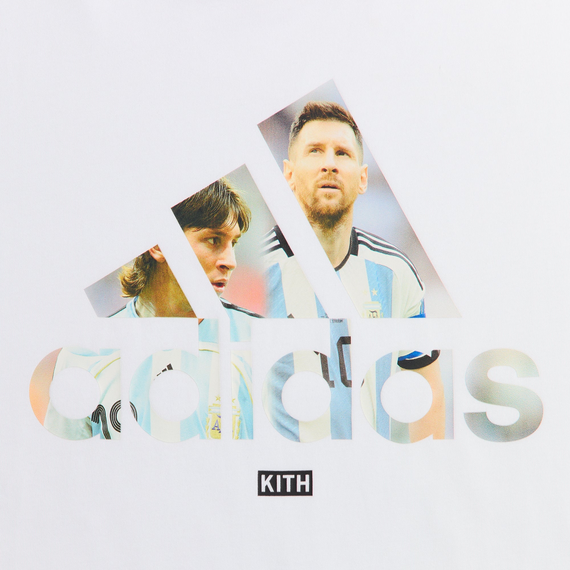 Kith & Messi for adidas Football Graphic Tee - White – Kith Europe