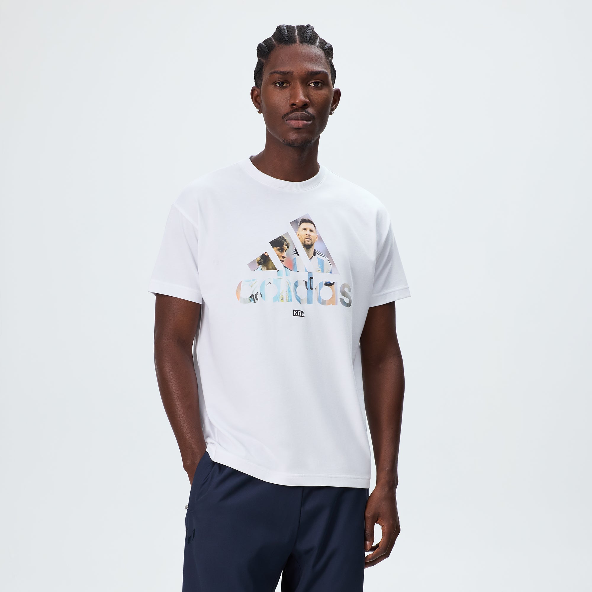 Kith & Messi for adidas Football Graphic Tee - White – Kith Europe