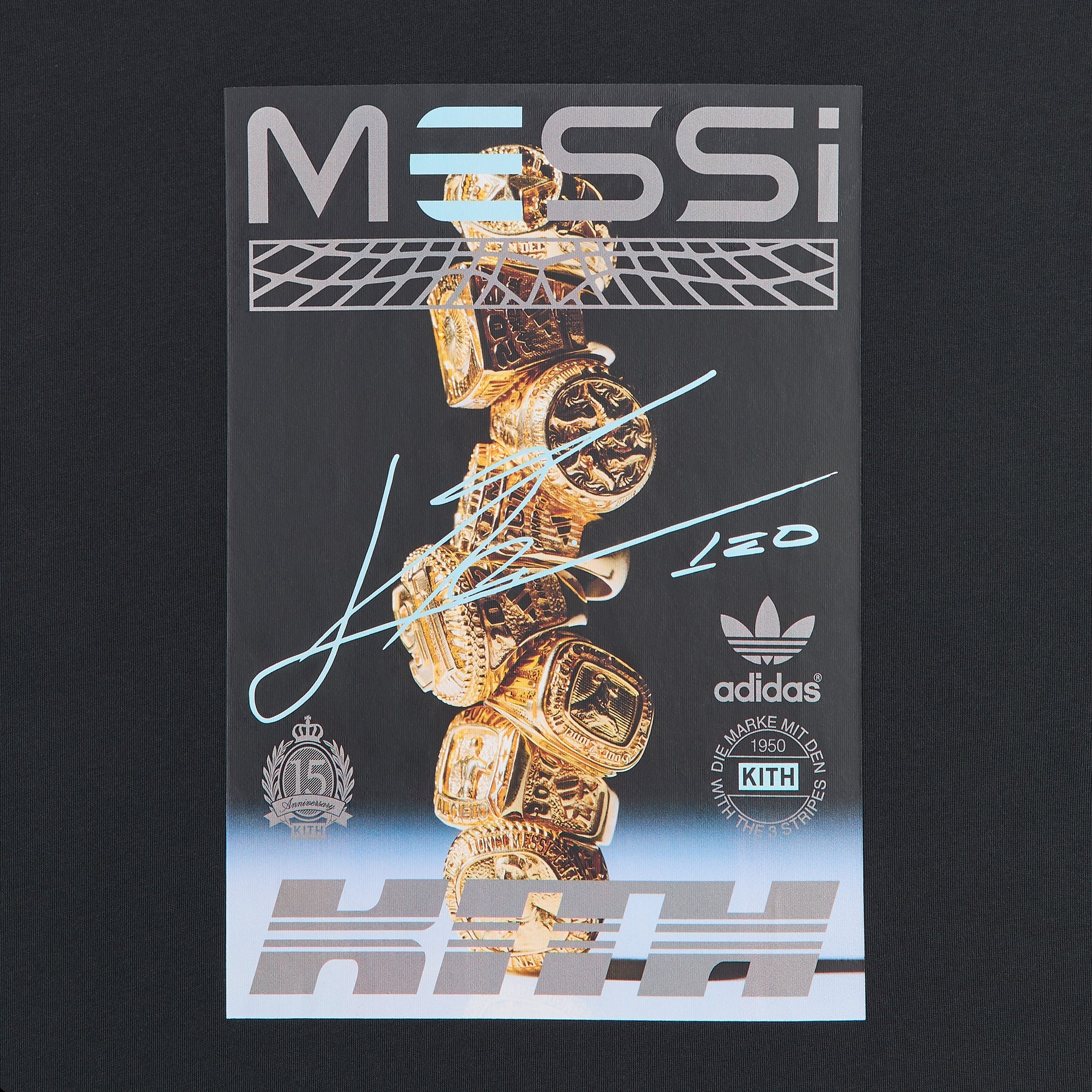 Kith & Messi for adidas Football Graphic Tee - Black – Kith Europe