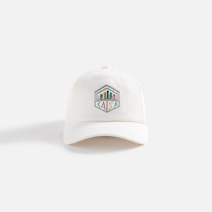 Casablanca Casa Temple Rubber Patch Cap - White