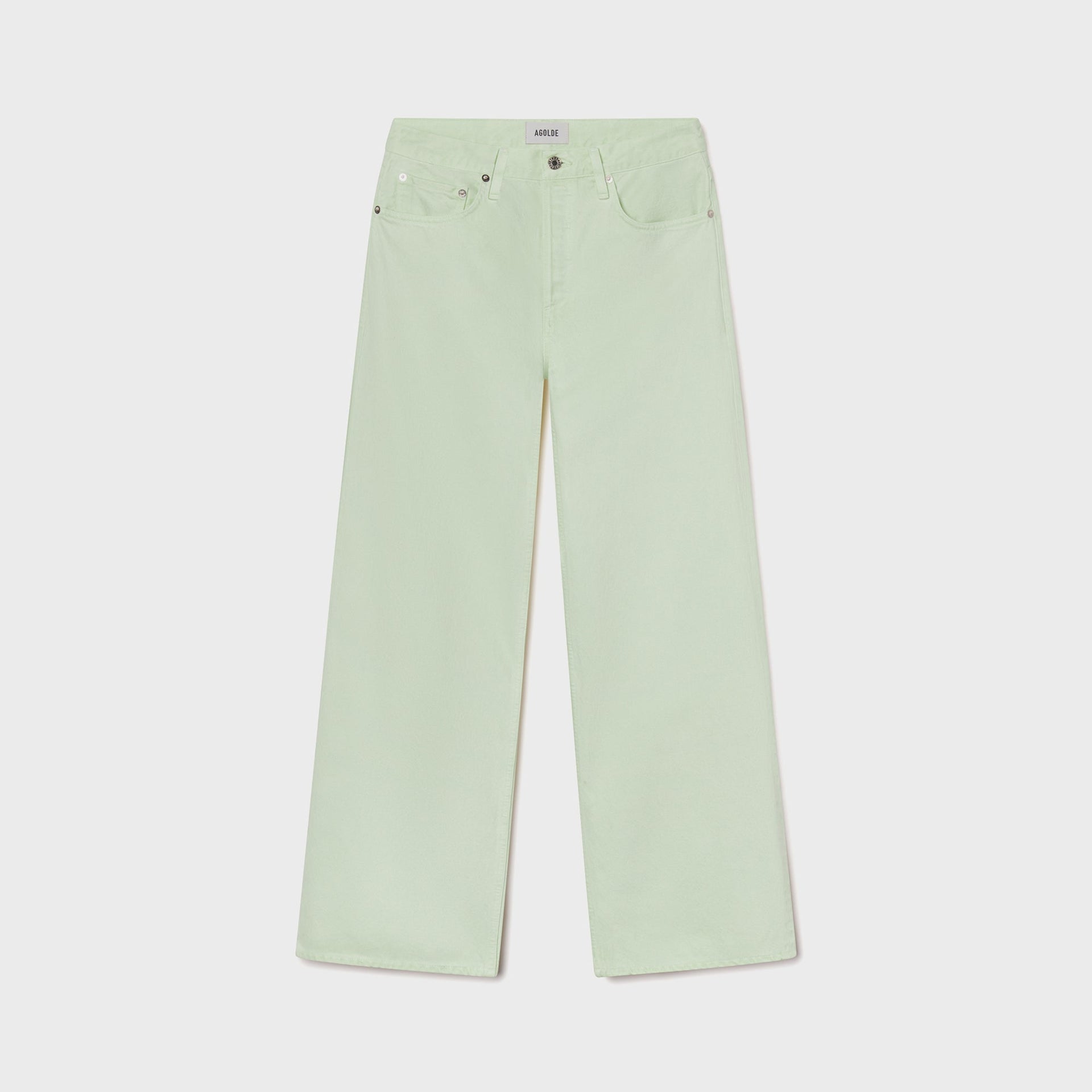 Agolde Arc Jean - Mint Cream