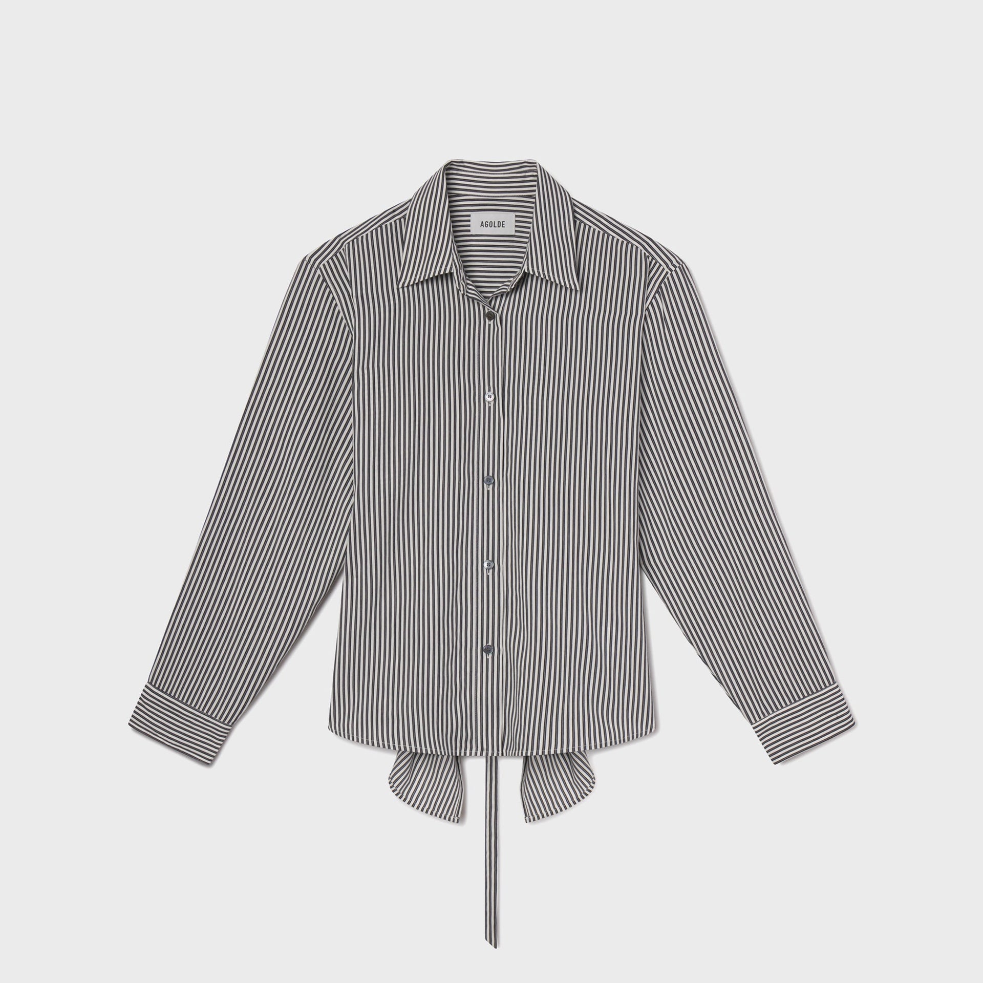 Agolde Theo Shirt - Solene Stripe