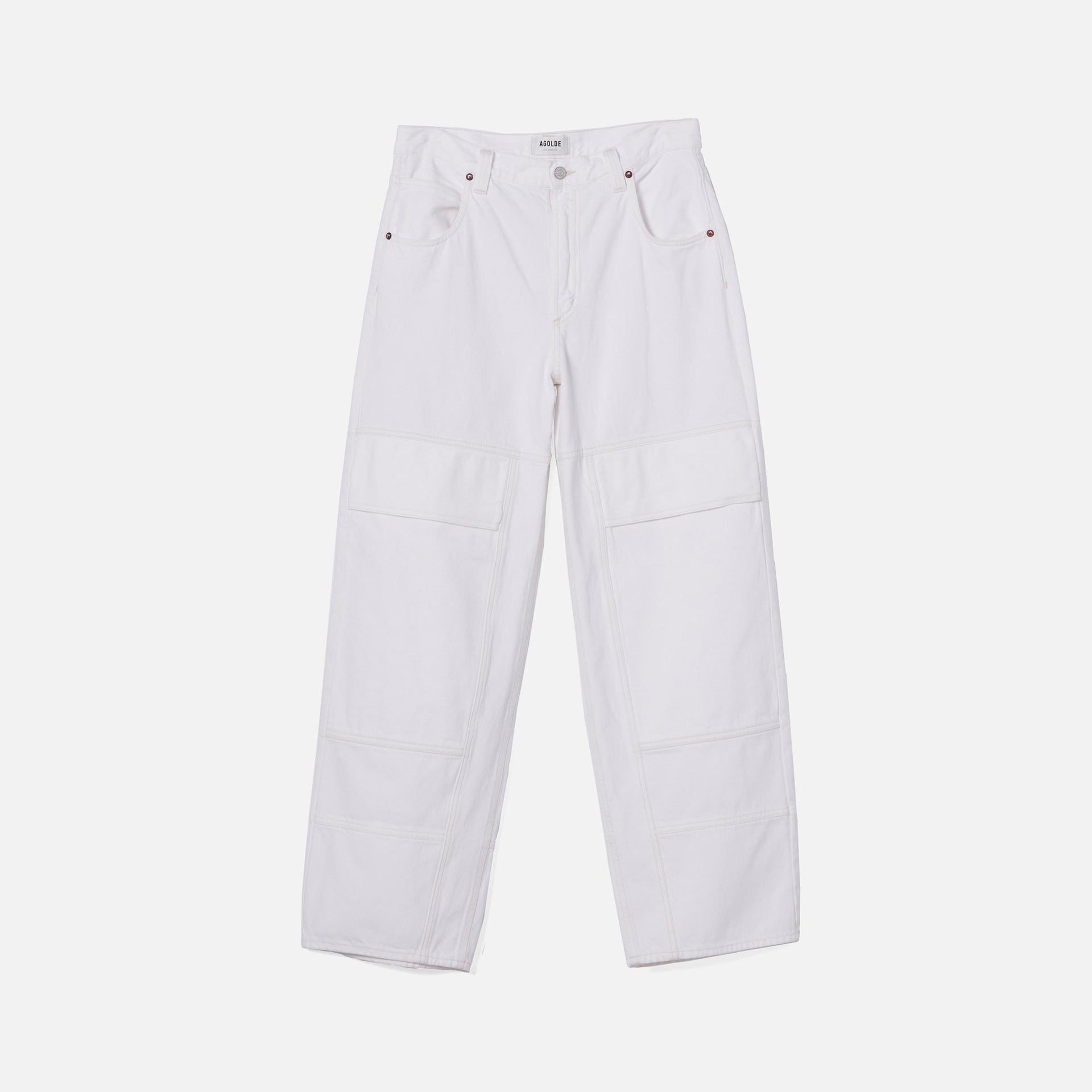 Agolde Tanis Utility Jean - Milkshake