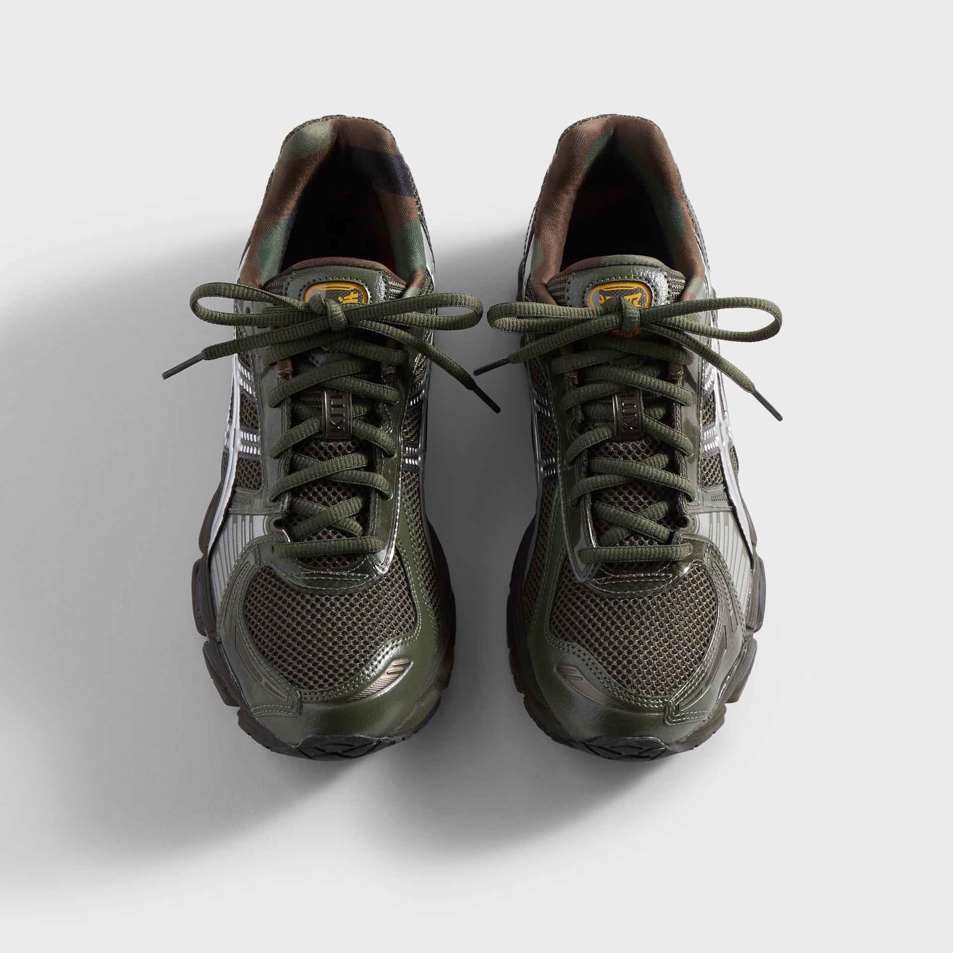 Marvel vs. Capcom | Kith for ASICS GEL-KAYANO® 12.1 Captain America vs. Guile Double Box - Dive Blue / Gunmetal / Deep Depths / Gunmetal - PH