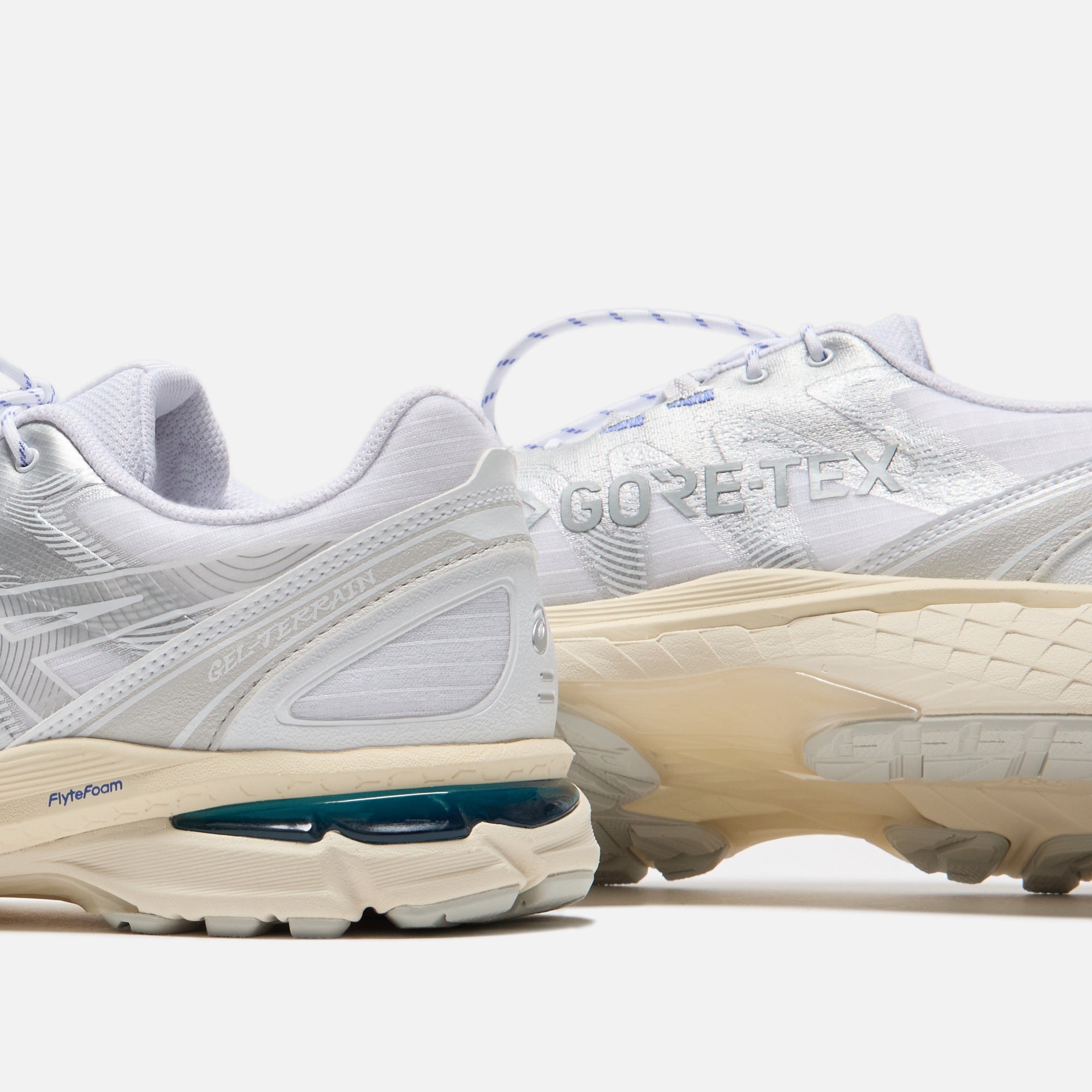 ASICS Gel-Terrain GTX - White / Pure Silver – Kith Europe