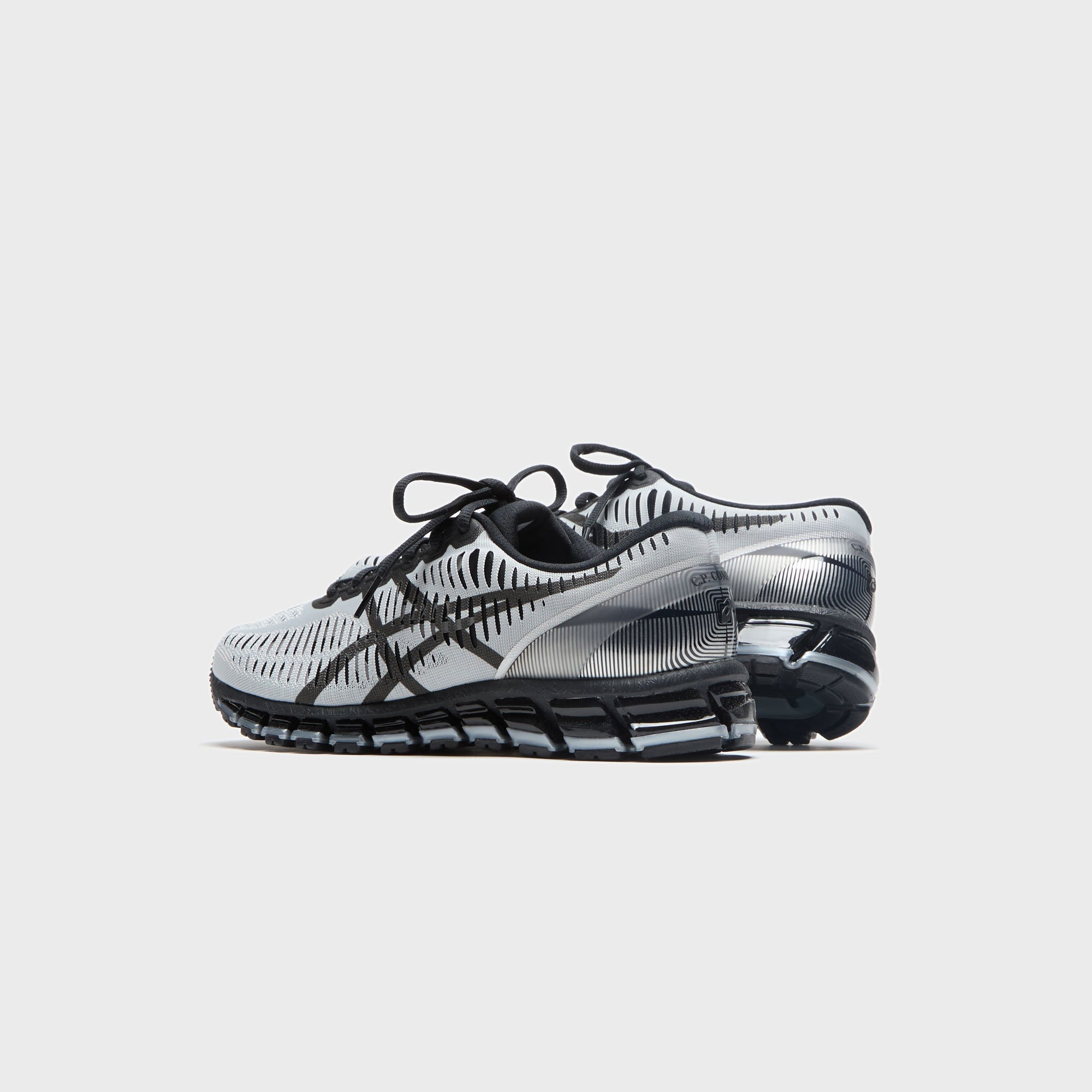 ASICS x C.P. Company Gel-Quantum 360 - Pure Silver / Caviar – Kith