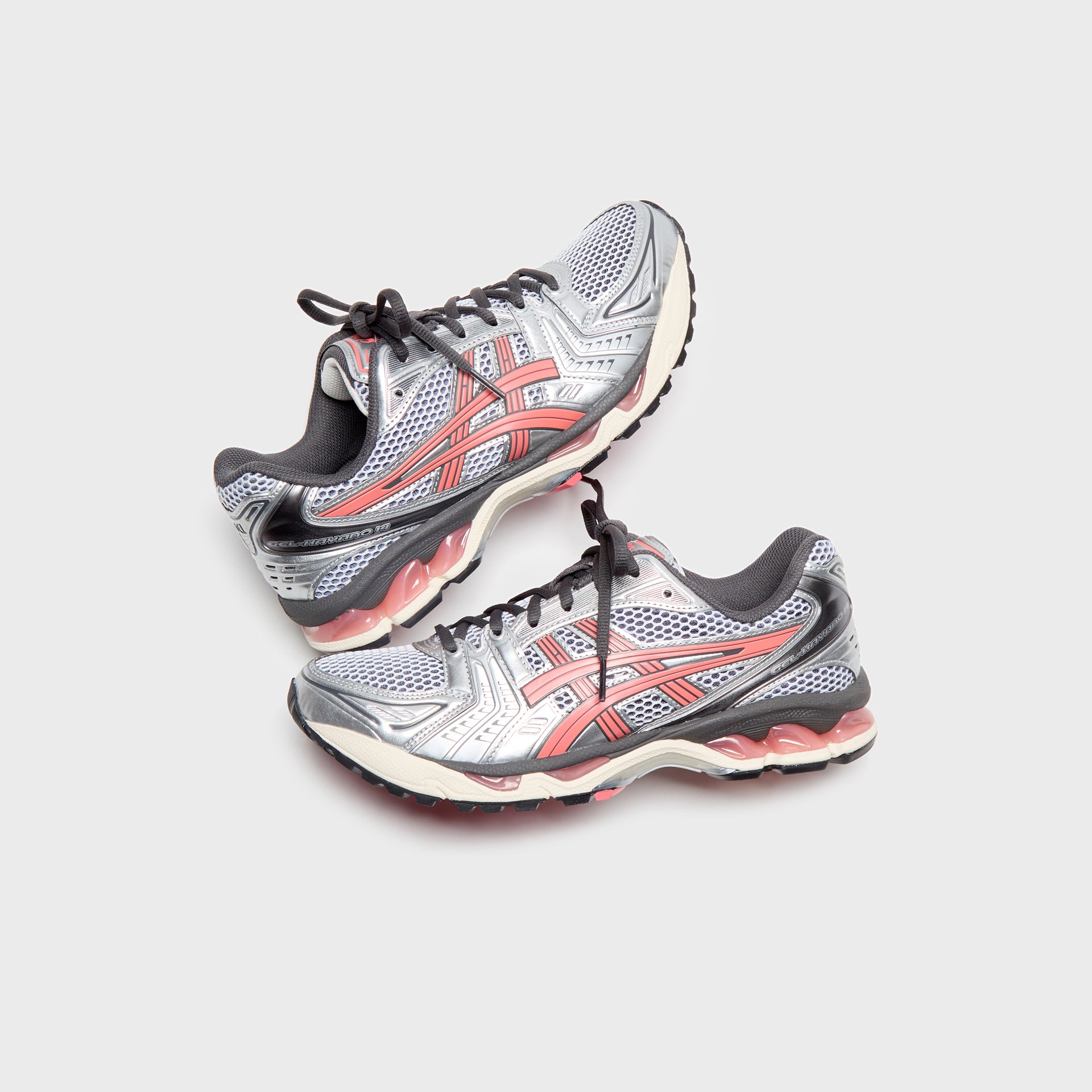 Asics Gel-Kayano 14 - White / Papaya