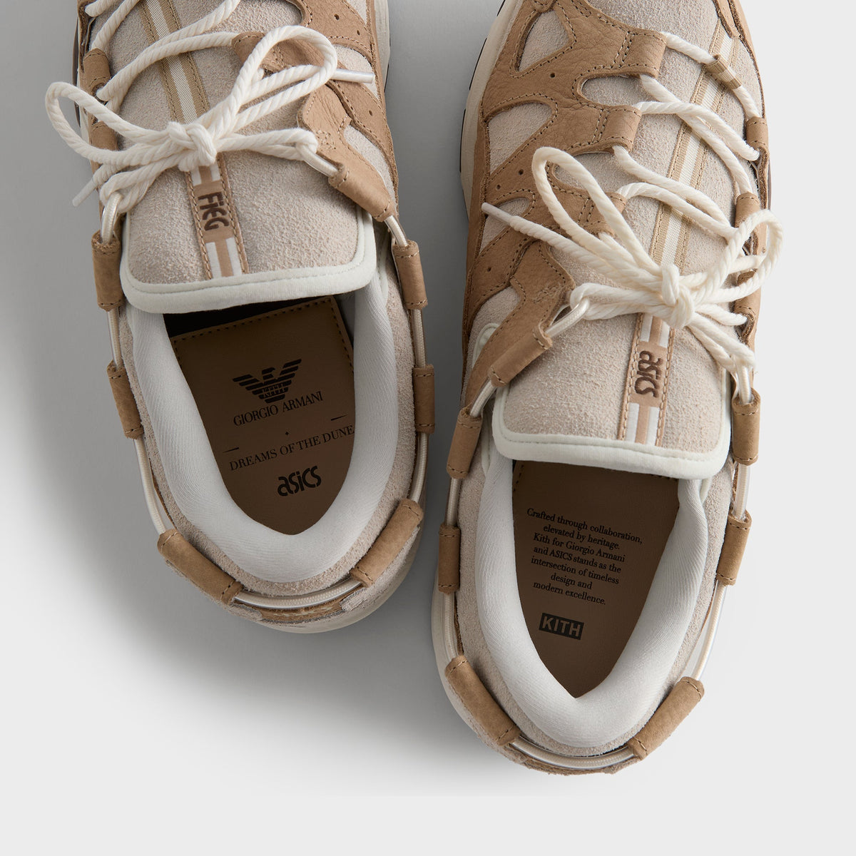 Giorgio Armani & Kith for ASICS GEL-MAI 0.1 - White Onyx / Safari