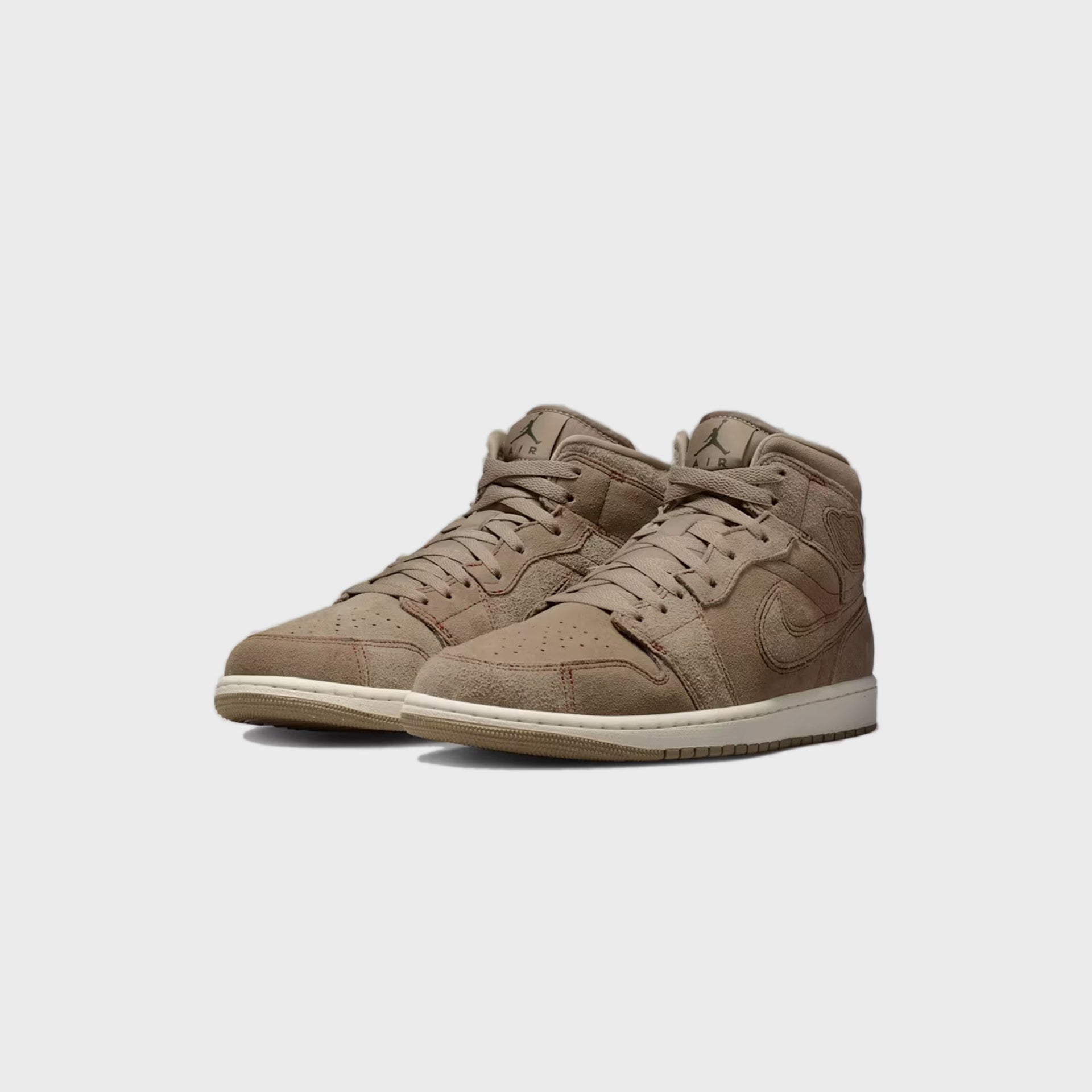 Jordan Air Jordan 1 Mid SE Craft - Khaki / Pecan / Cargo